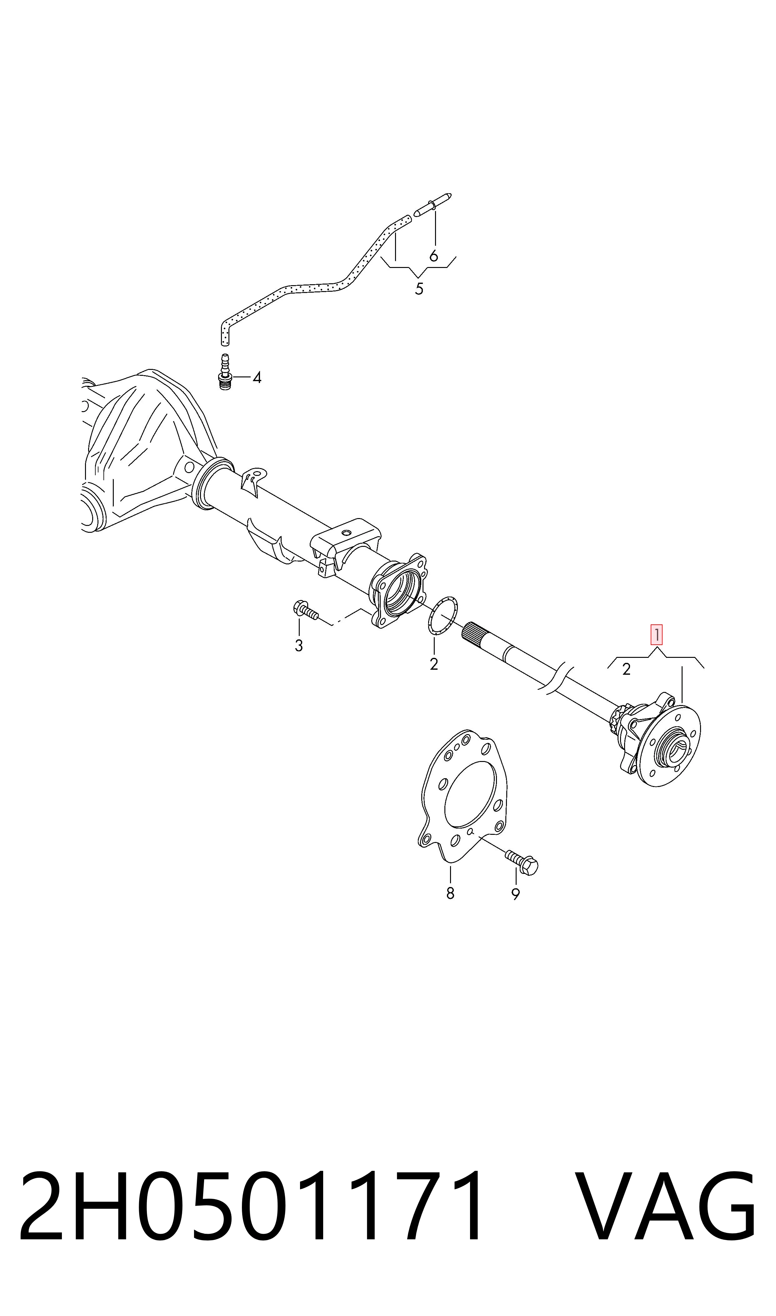 2H0501171 VAG