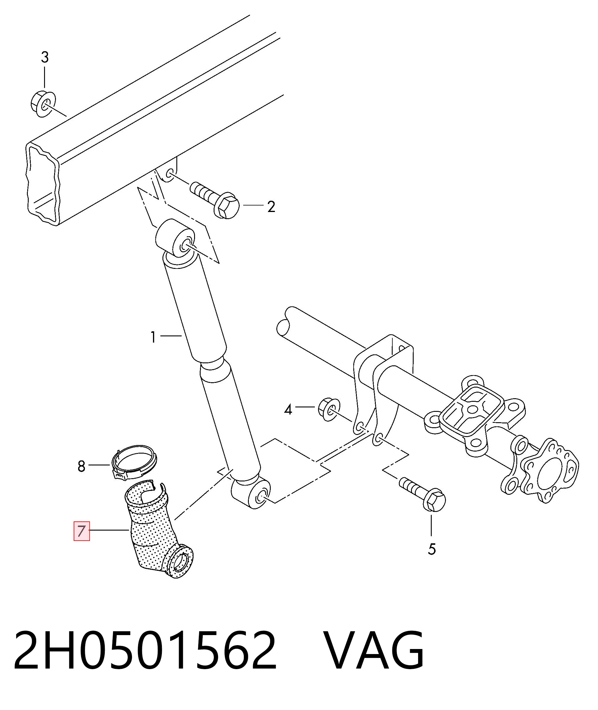  VAG 2H0501562 precio, desde 32,32 EUR