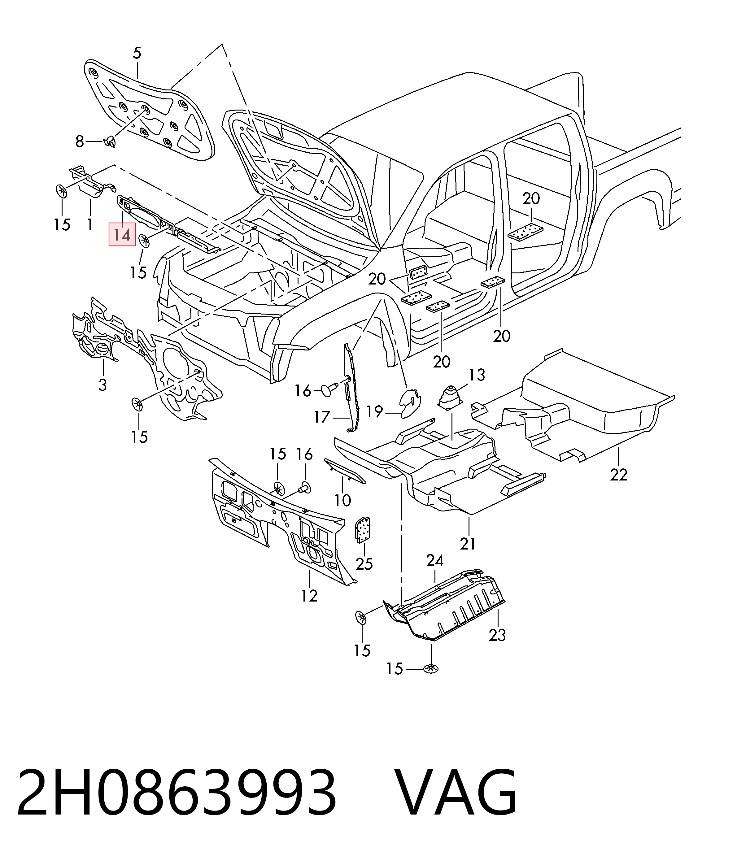 2H0863993 VAG