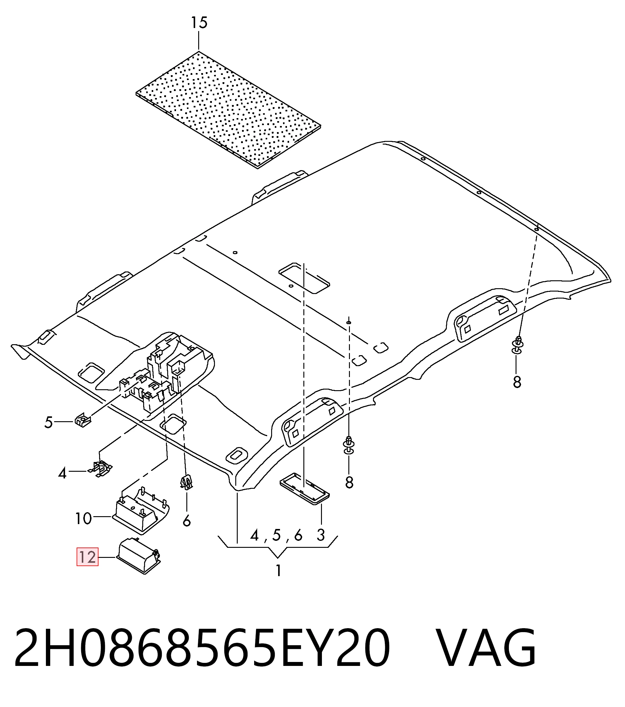  VAG 2H0868565EY20 precio, desde 80,93 EUR
