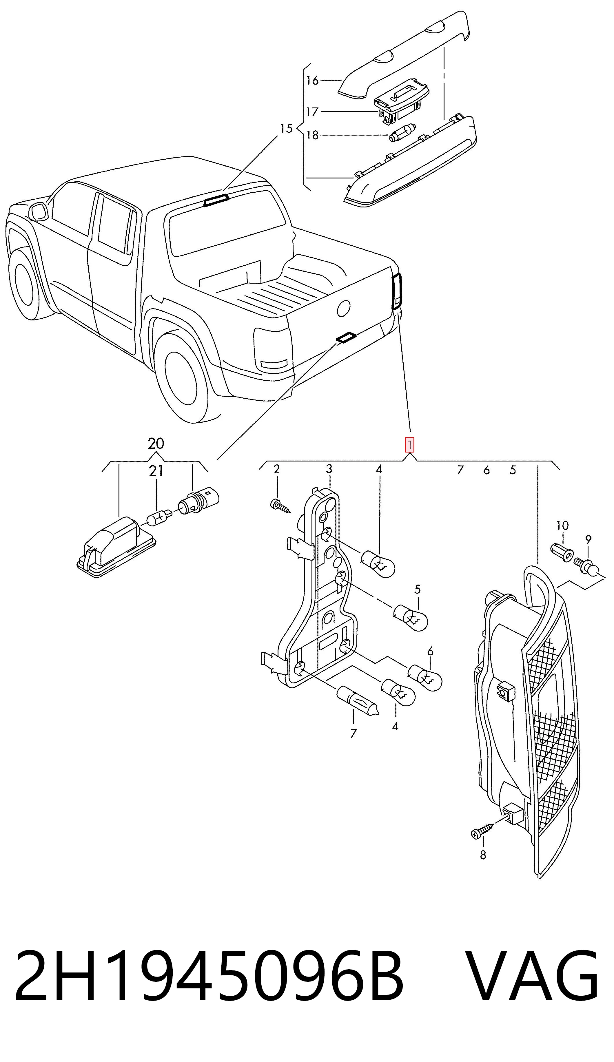 Comprar  AMAROK  2HA, 2HB, S1B, S6B, S7A, S7B