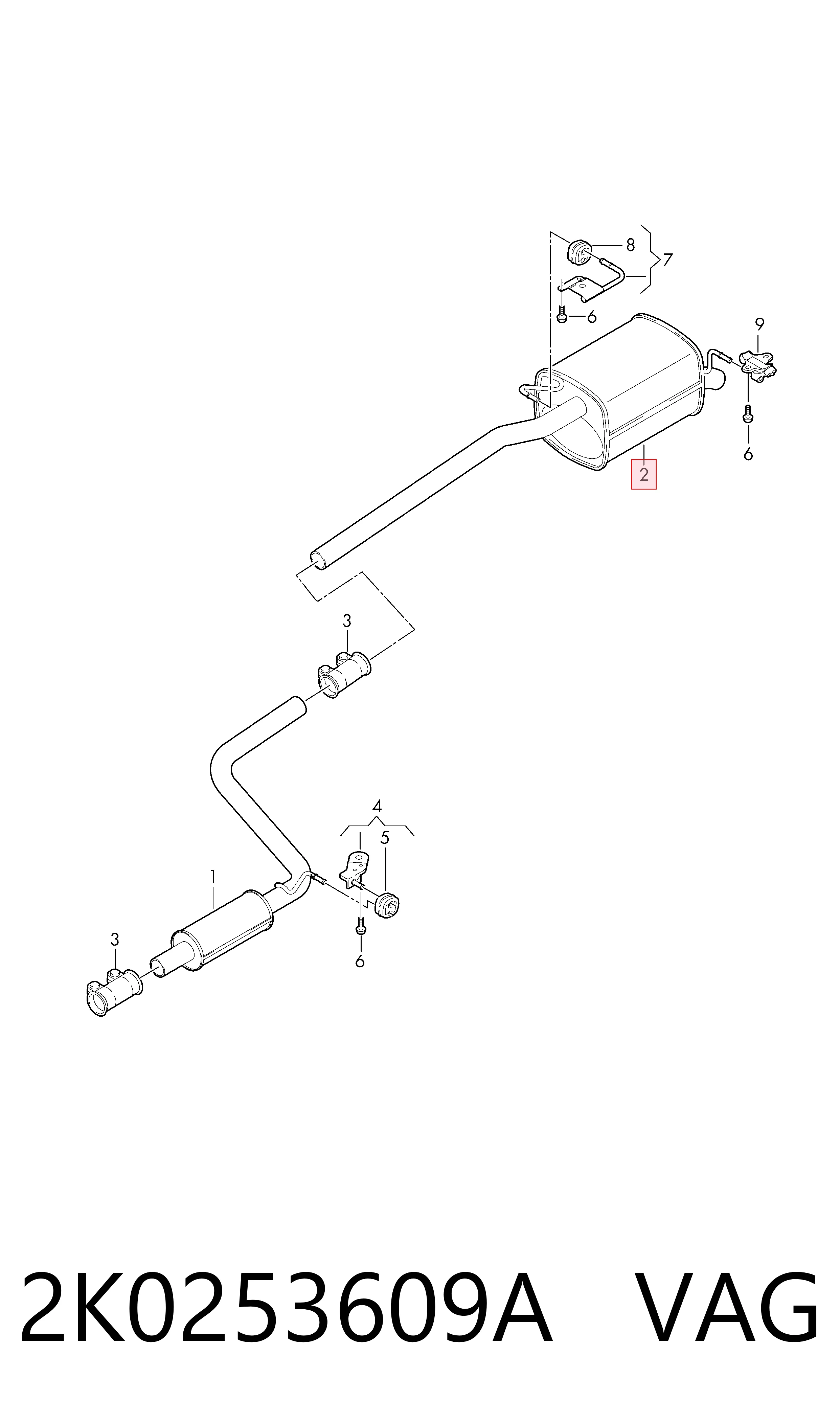 2K0253609A VAG