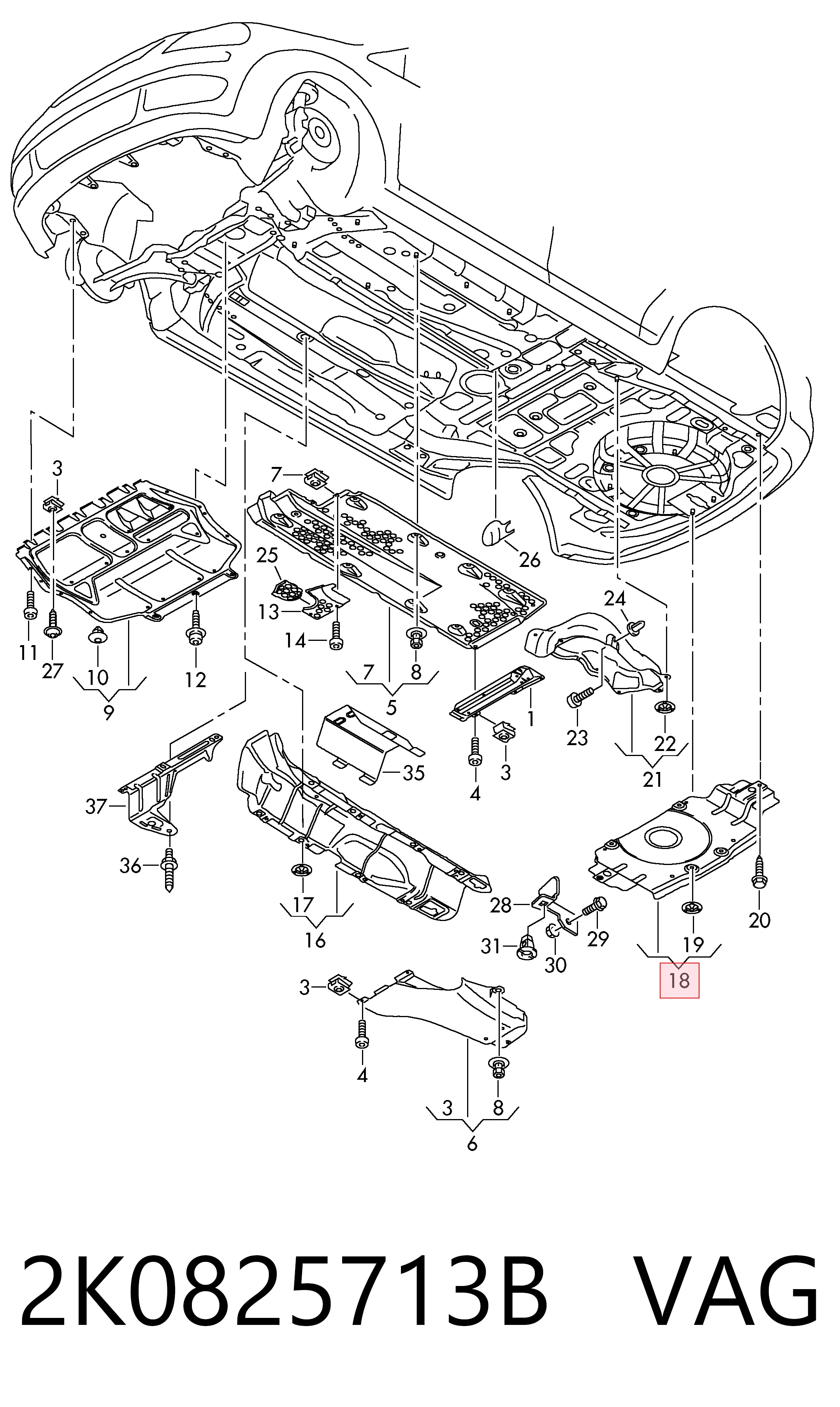 2K0825713B VAG