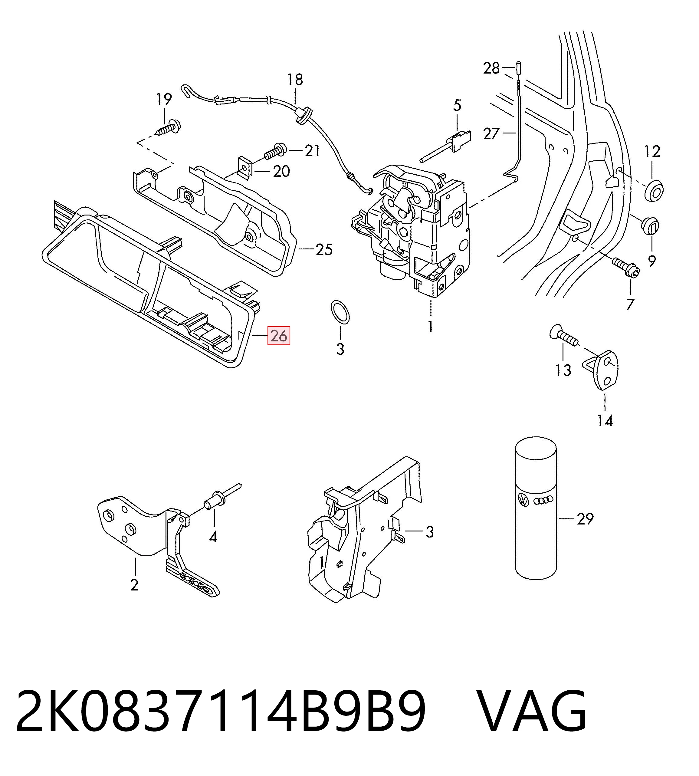 2K0837114B9B9 VAG