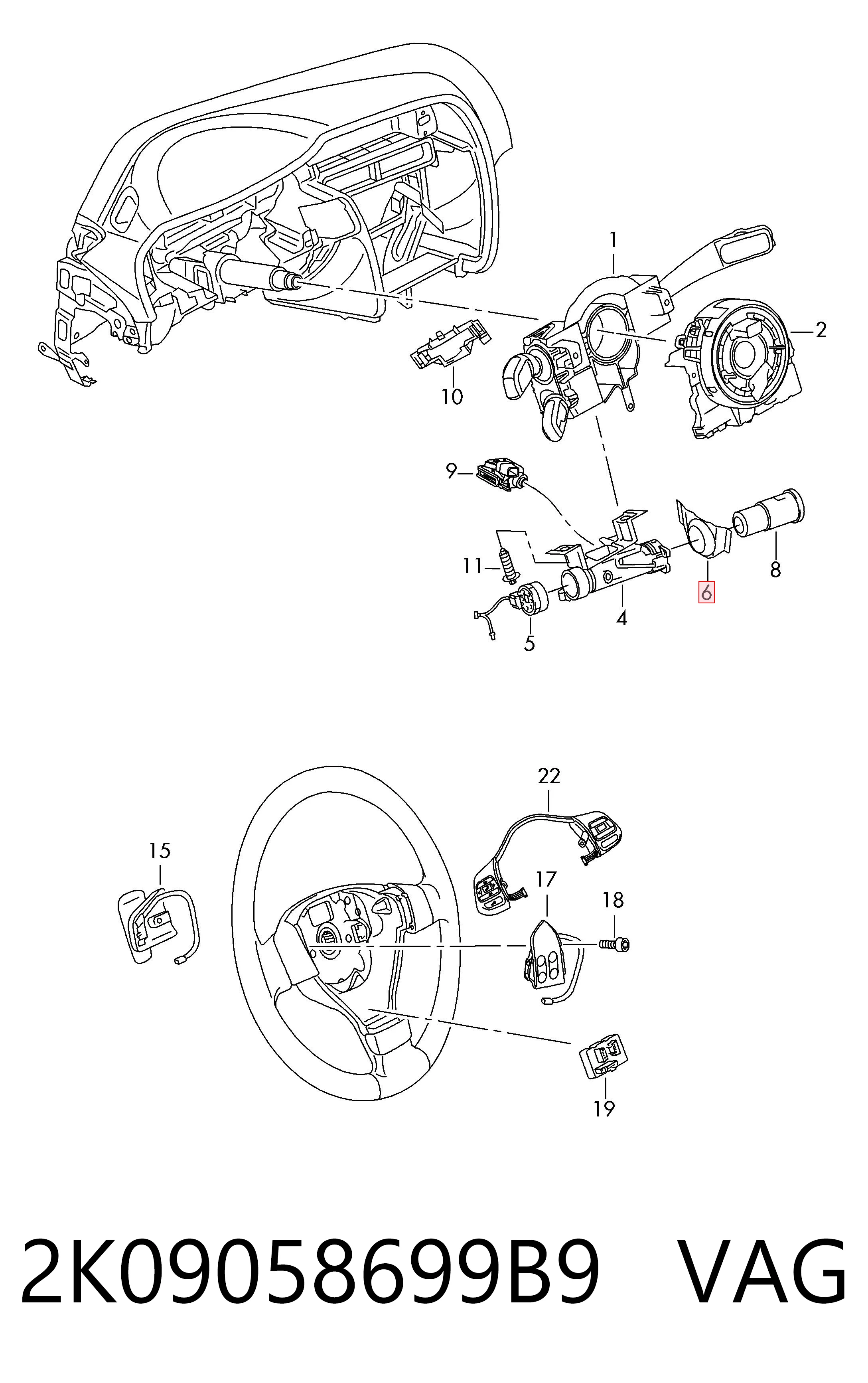 2K09058699B9 VAG