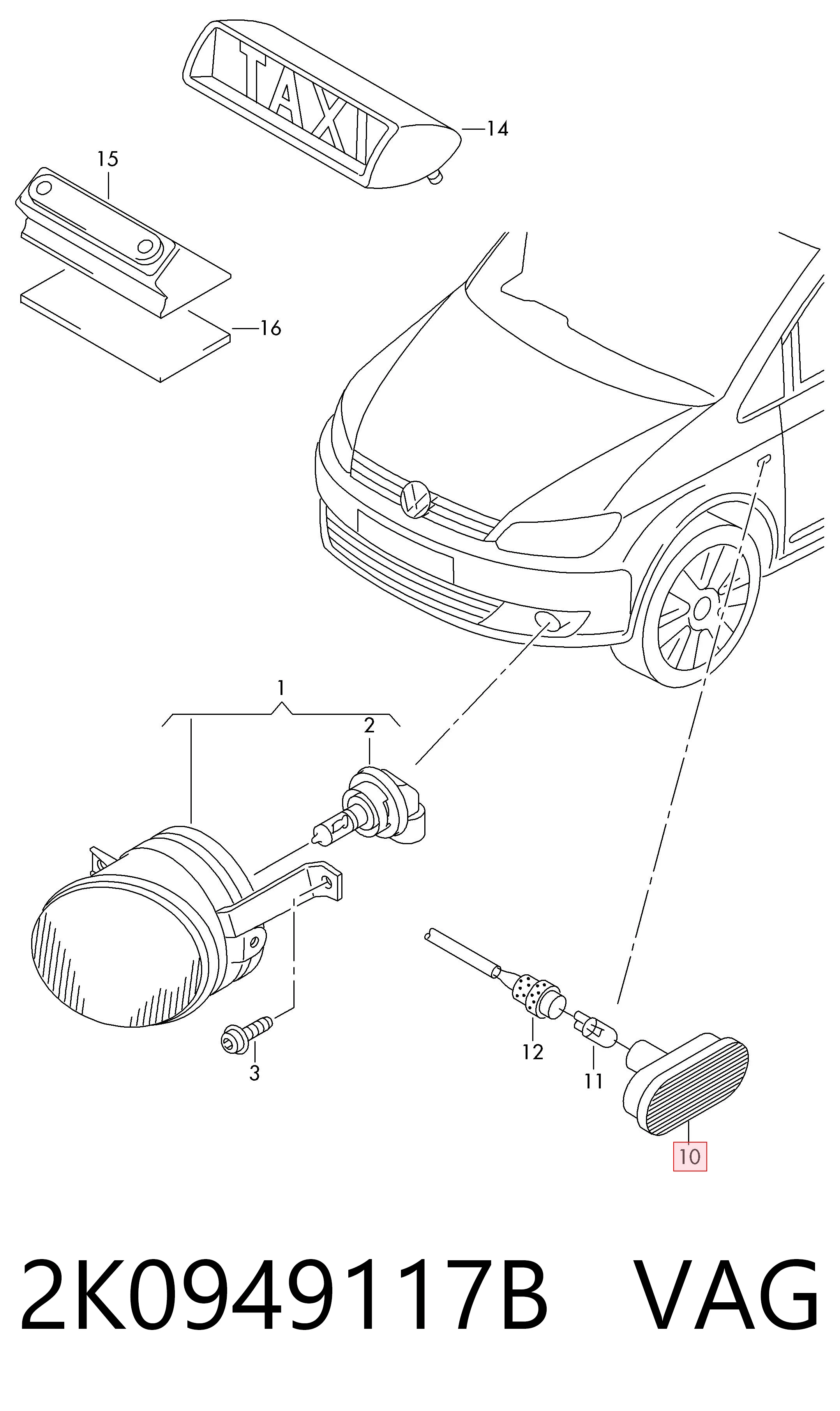 2K0949117B VAG