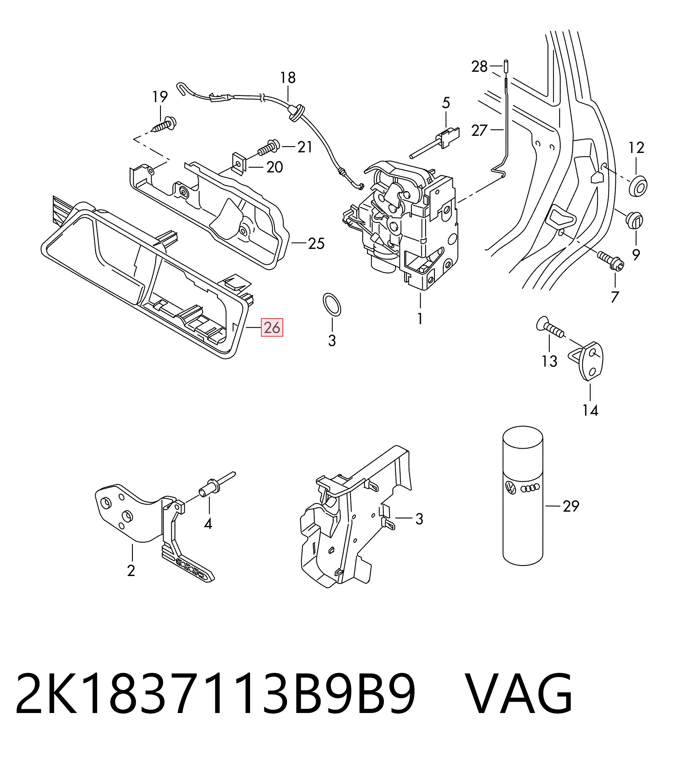 2K1837113B9B9 VAG