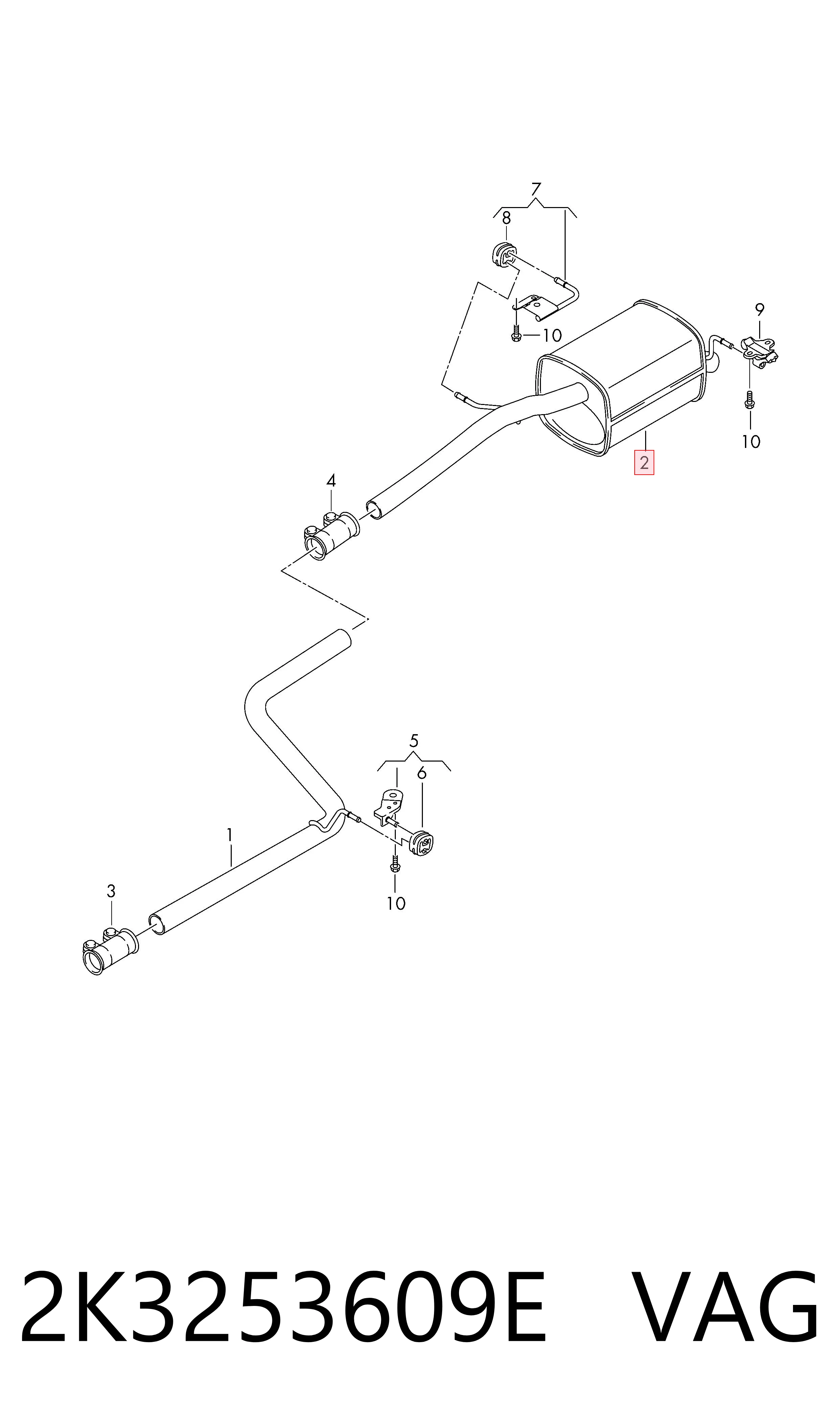 2K3253609E VAG