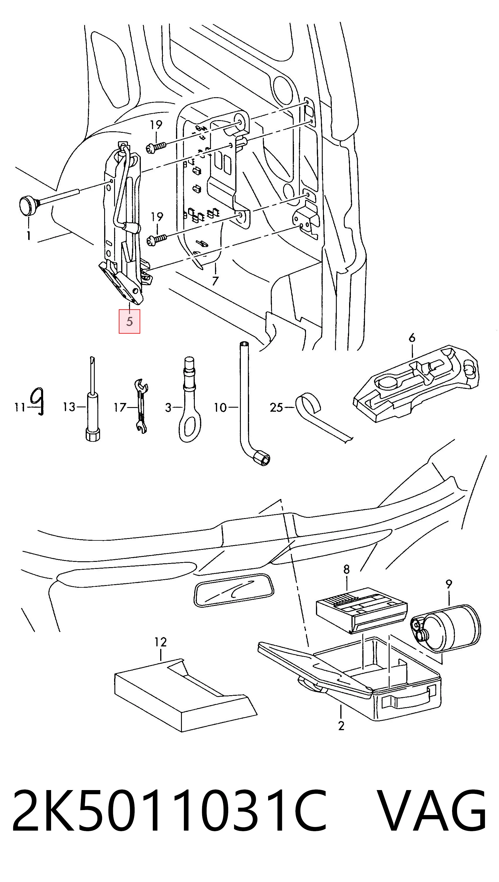 2K5011031C VAG