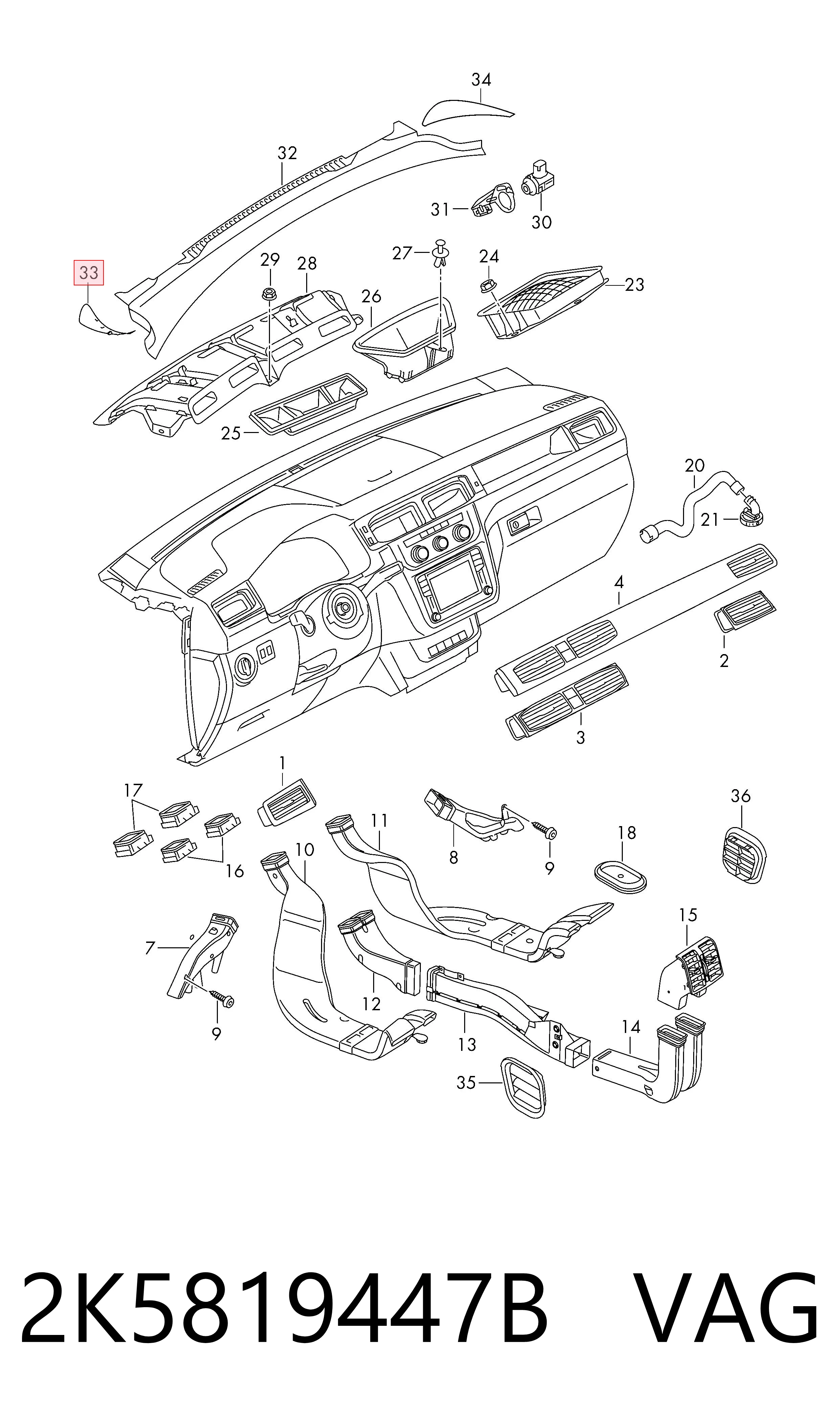 2K5819447B VAG