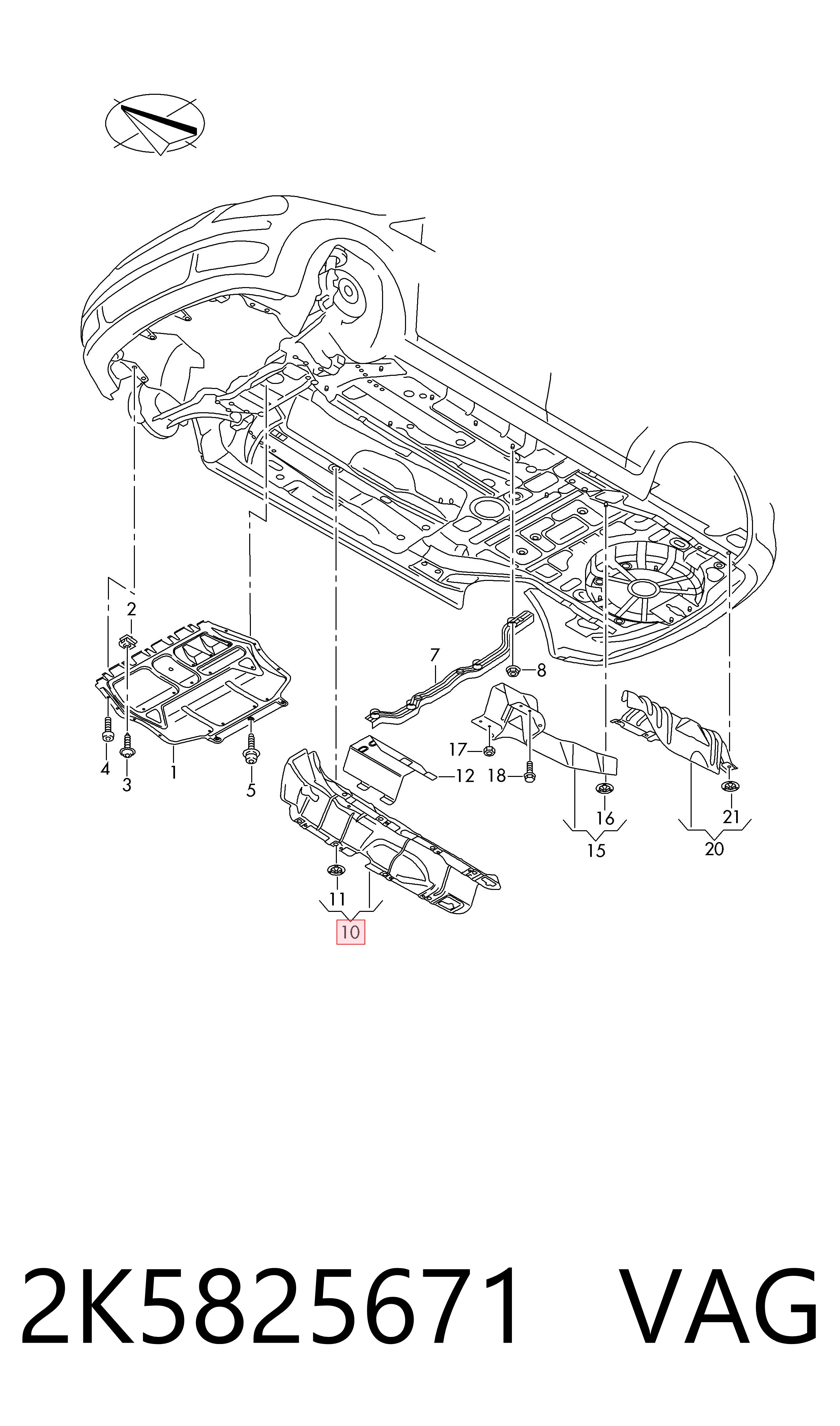2K5825671 VAG