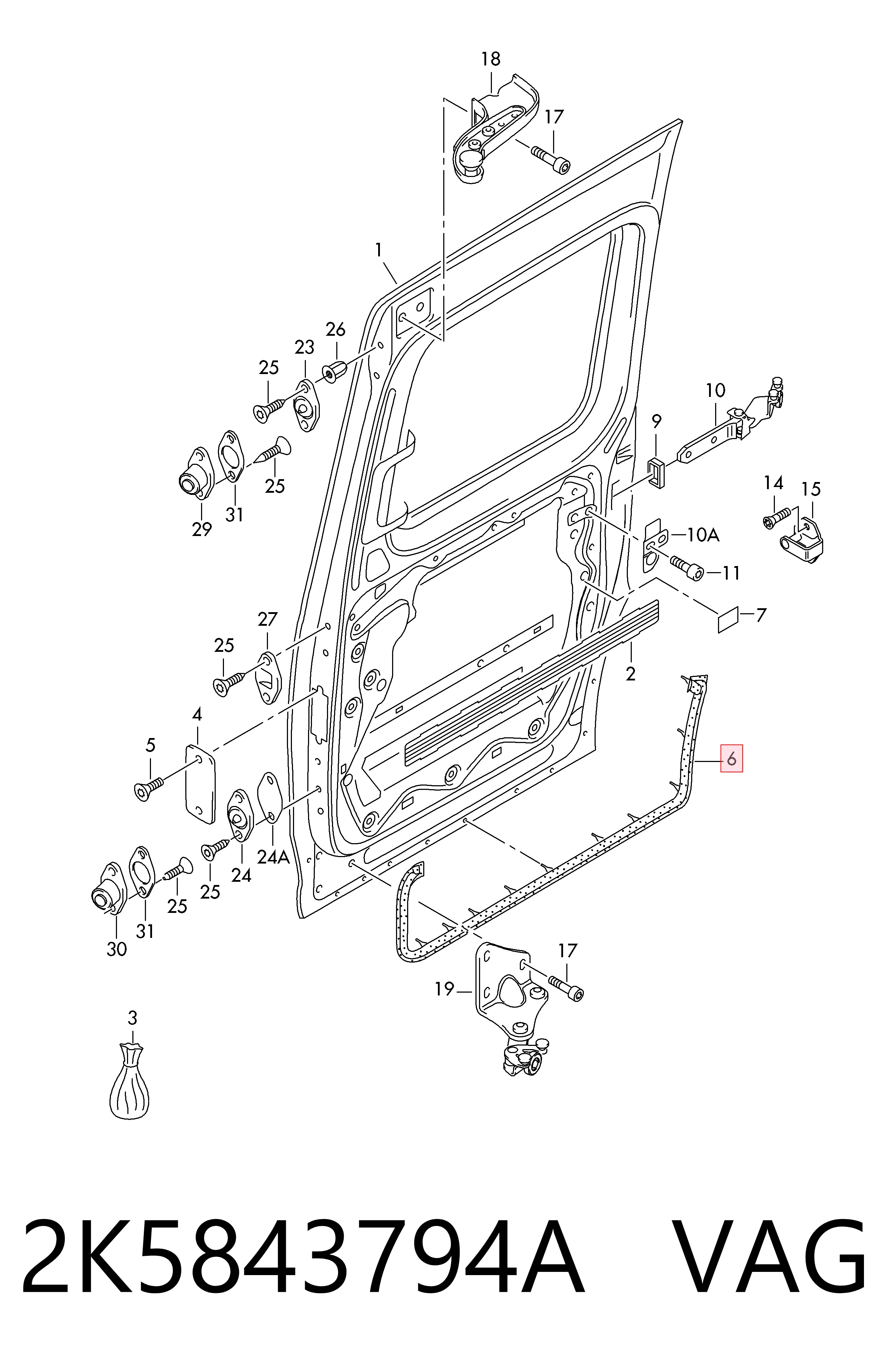 VAG 2K5843794A precio, desde 68,08 EUR