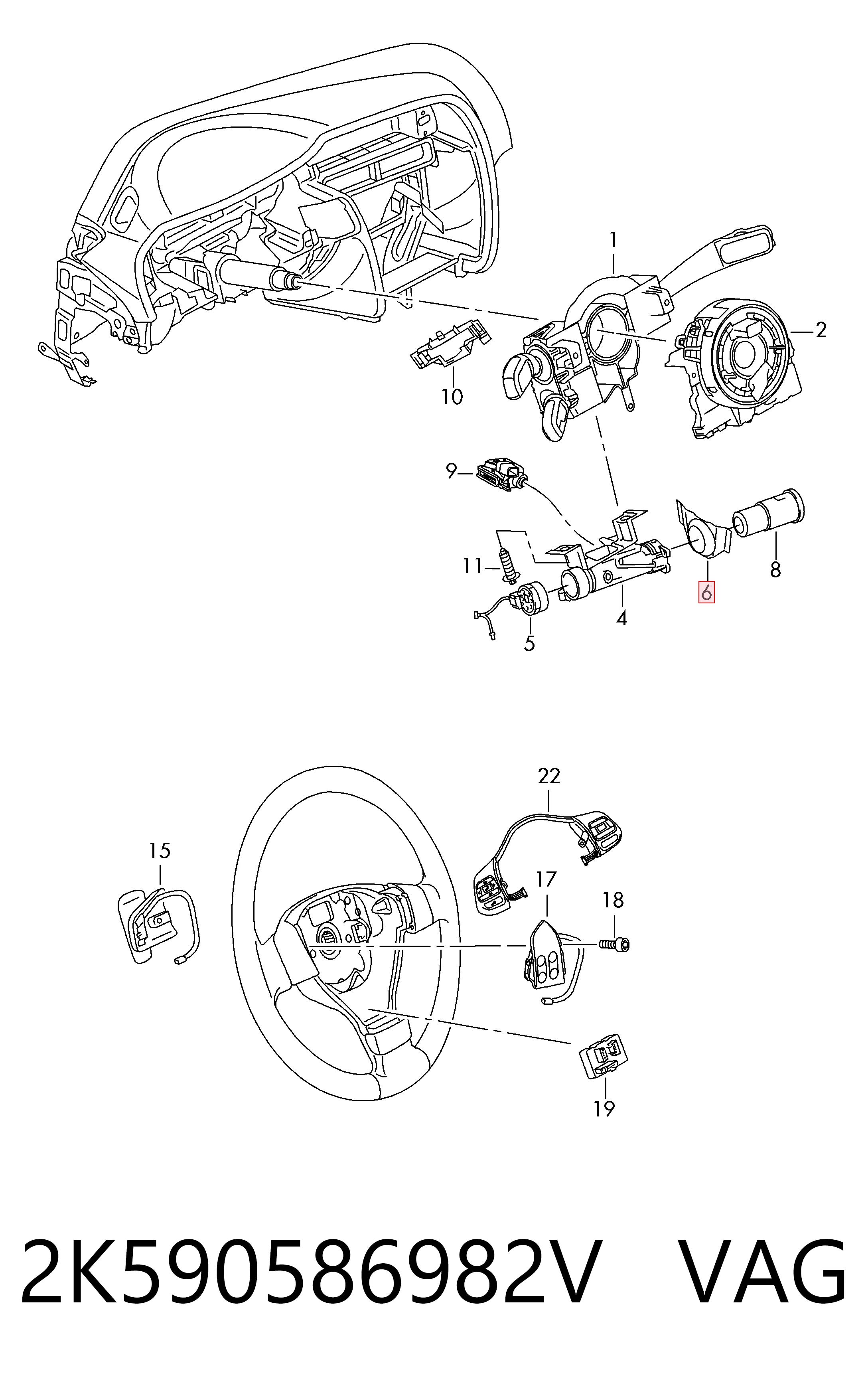 2K590586982V VAG
