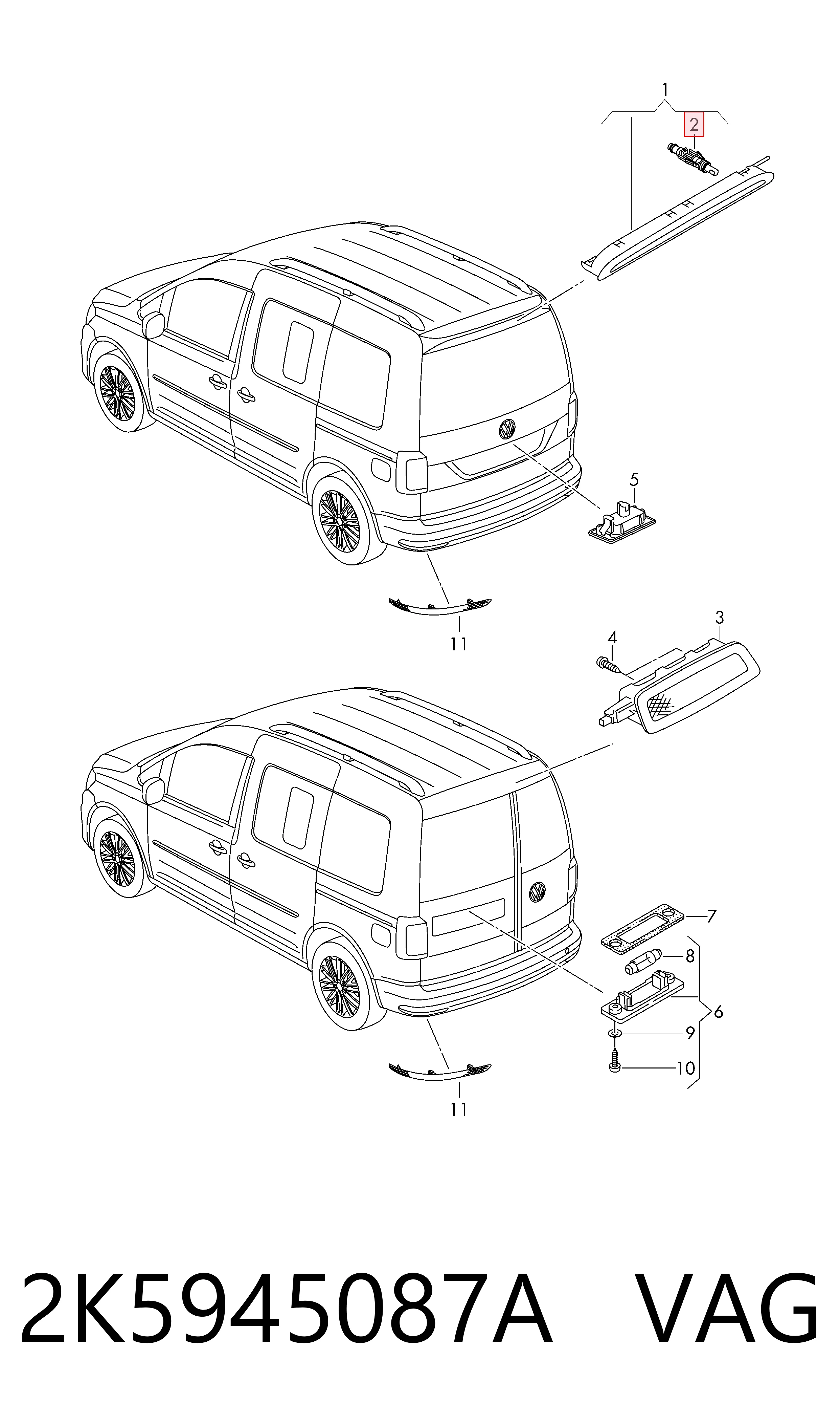 2K5945087A VAG