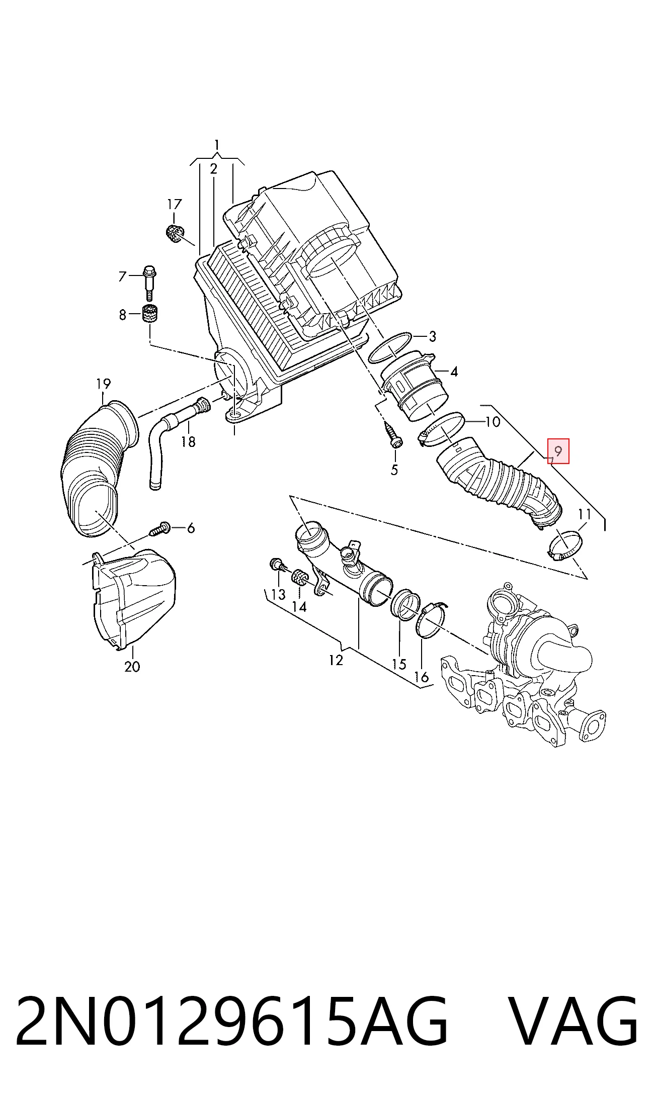2N0129615AG VAG