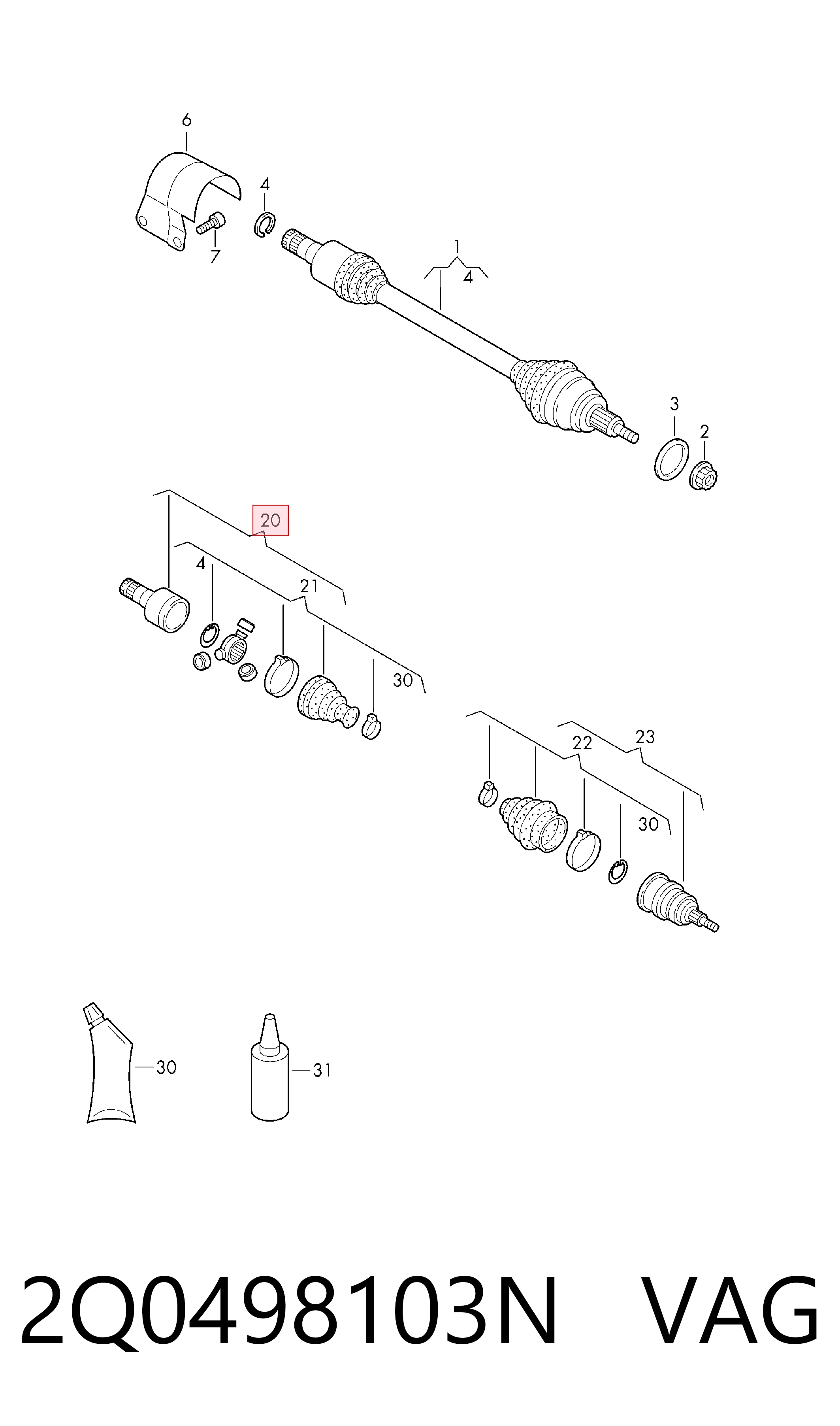 2Q0498103N VAG