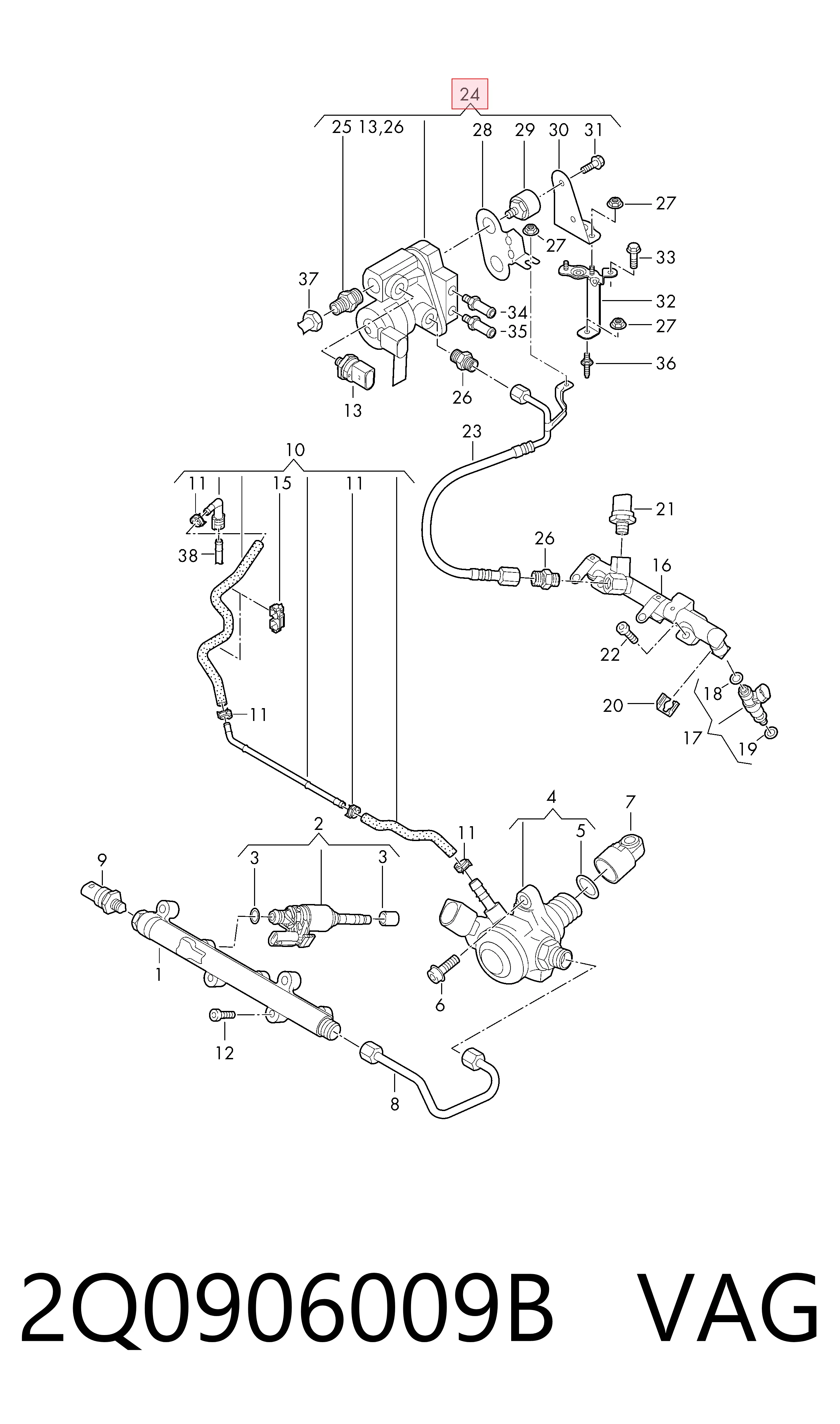 2Q0906009B VAG
