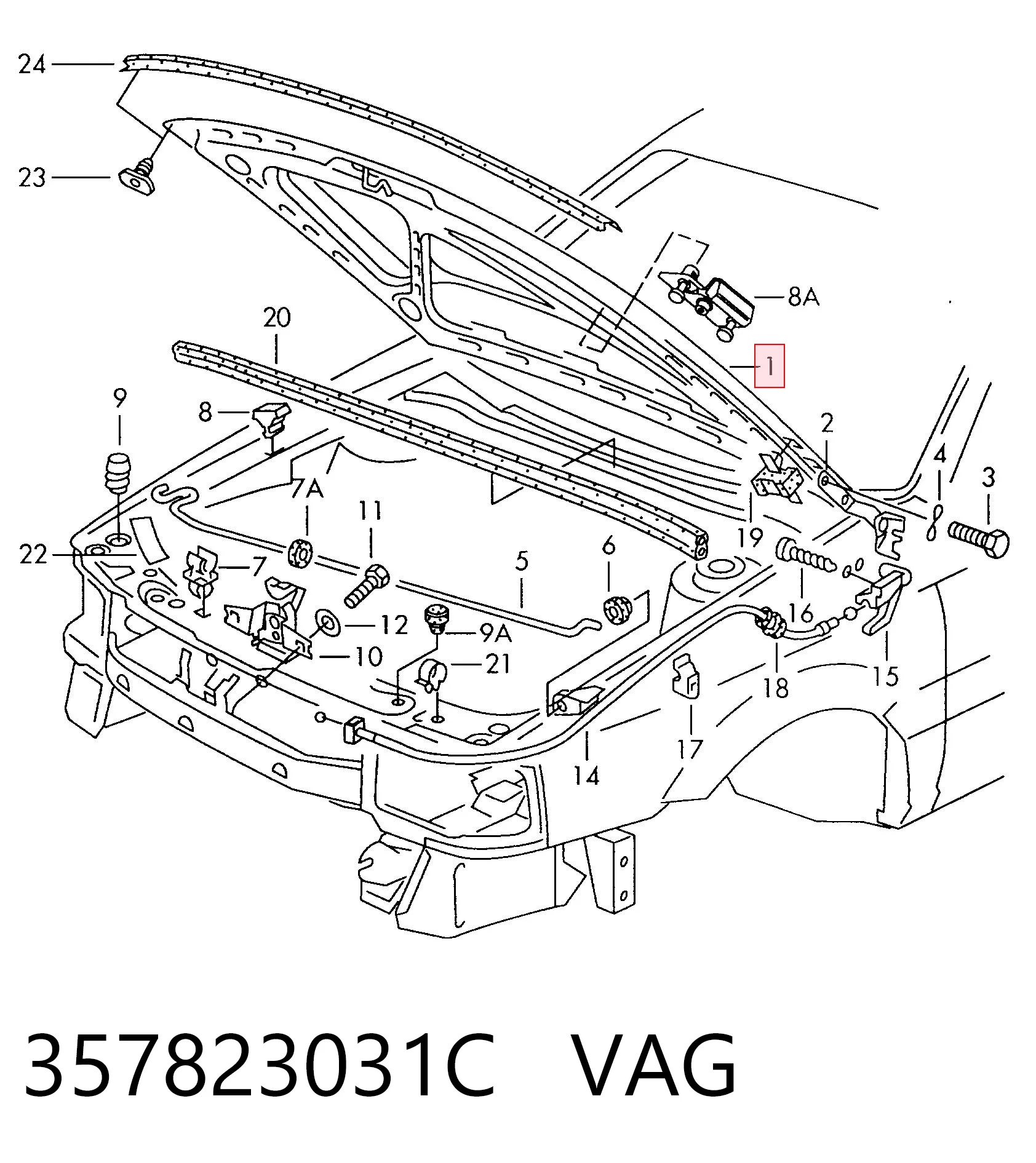 357823031C VAG