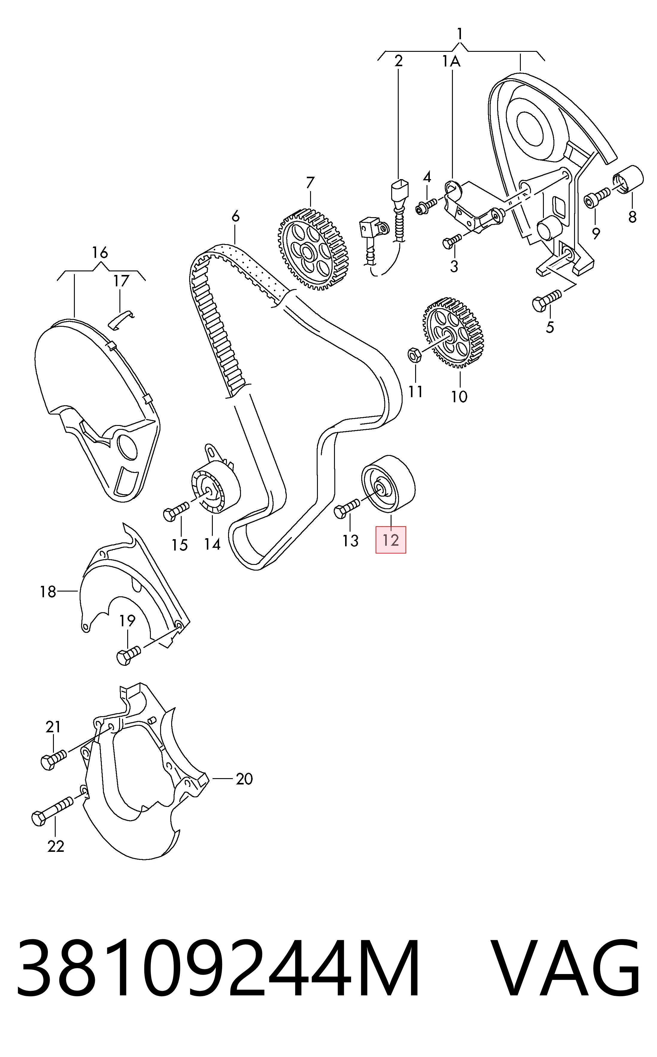 38109244M VAG