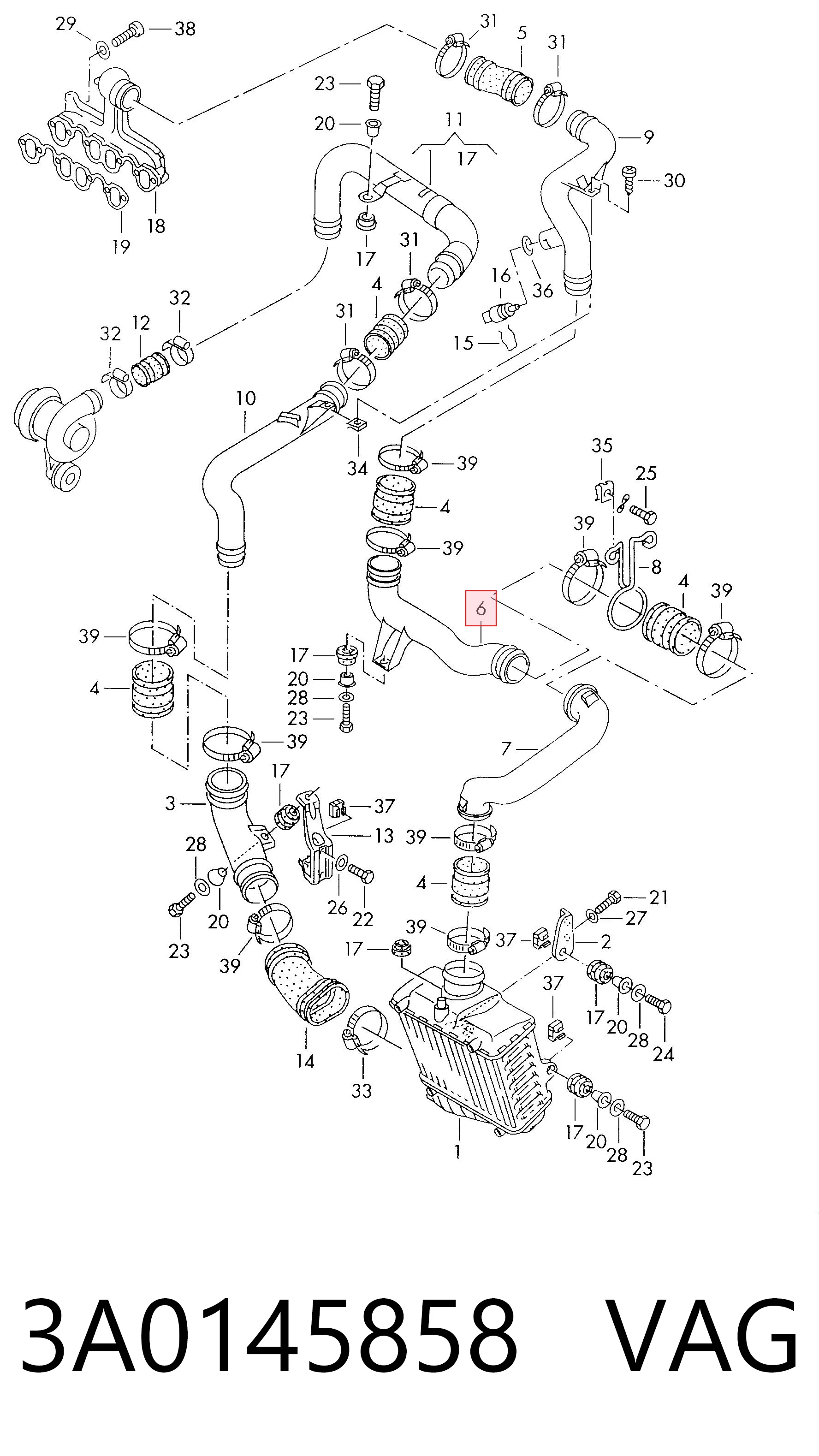 3A0145858 VAG