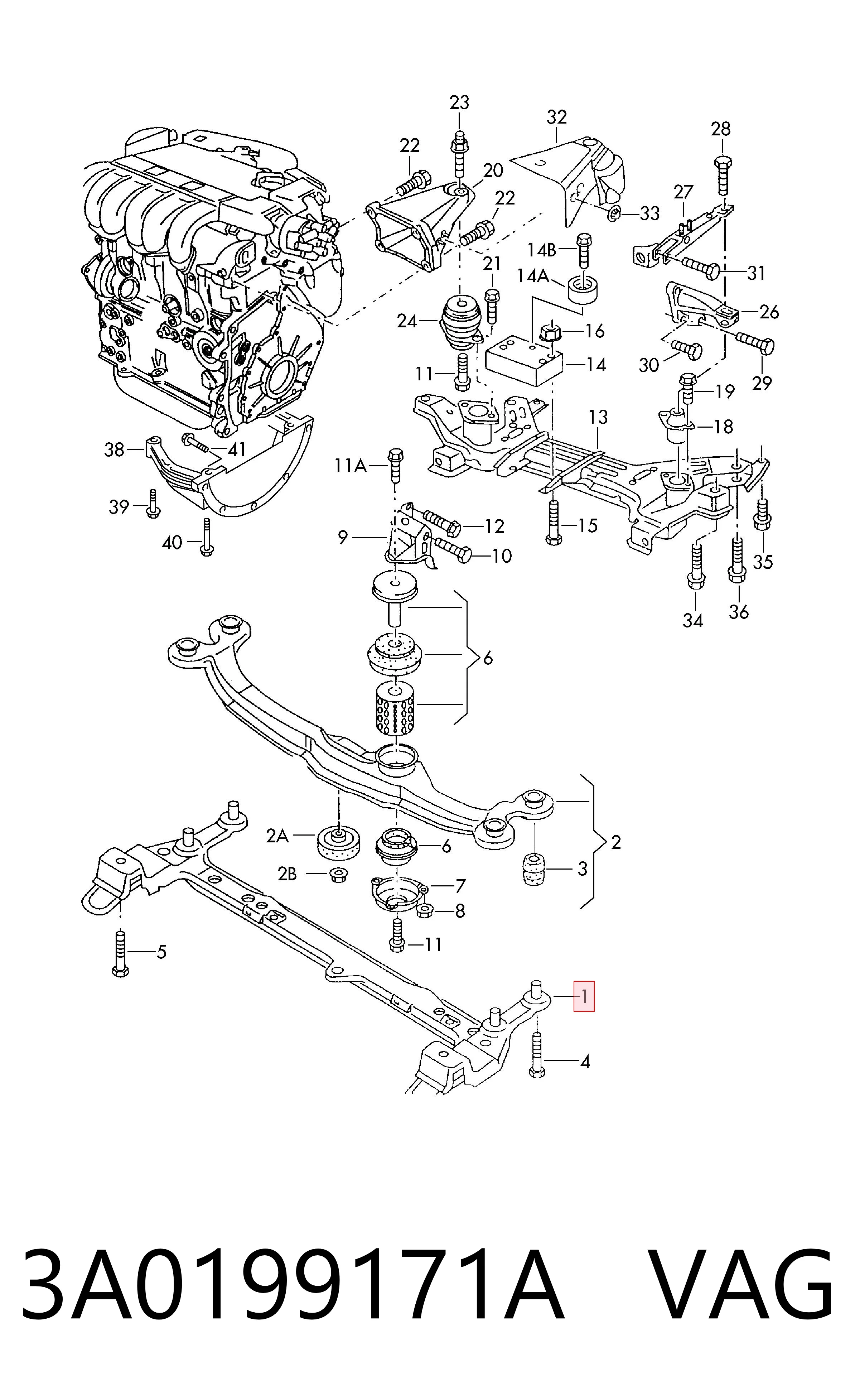 3A0199171A VAG