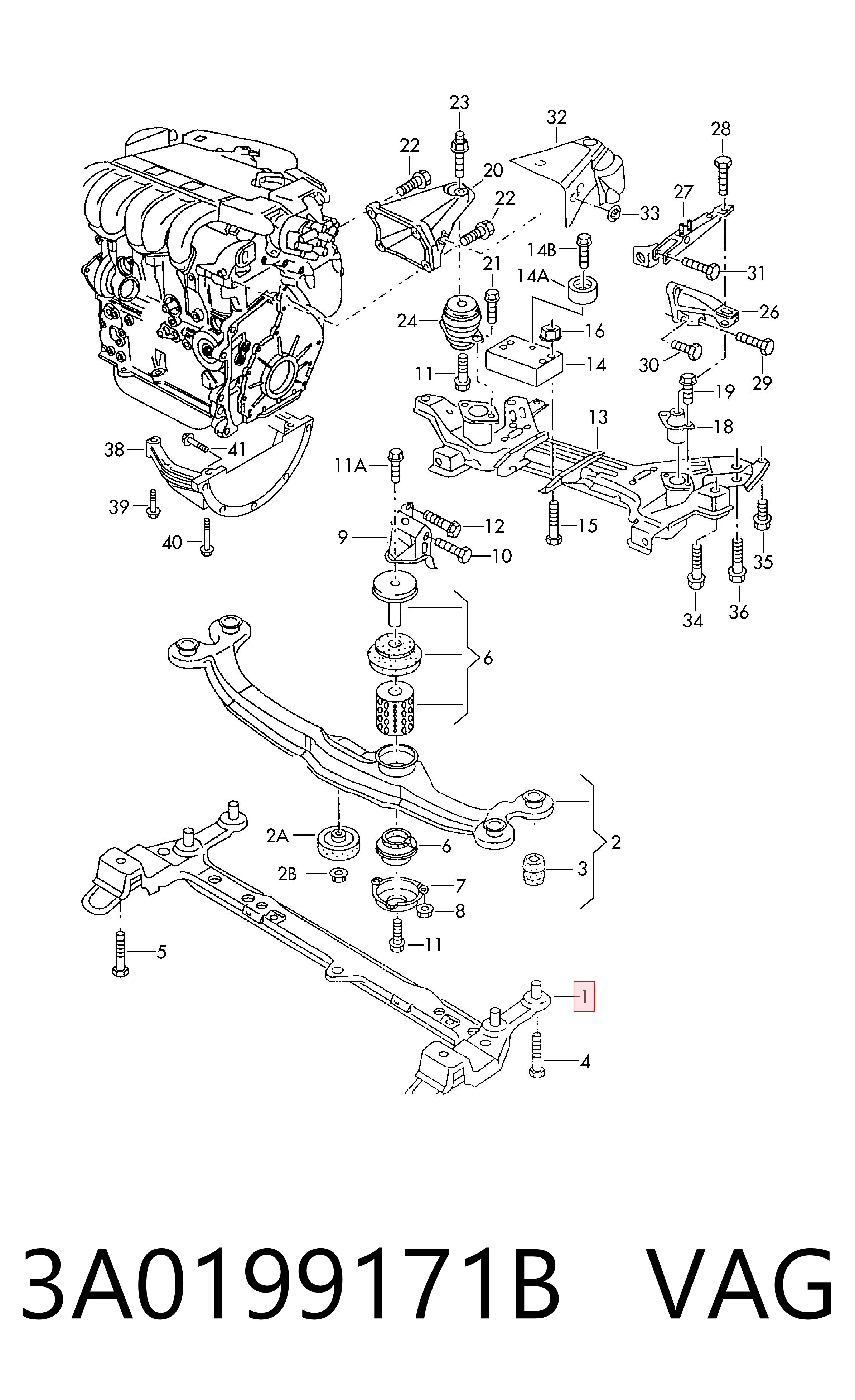 3A0199171B VAG