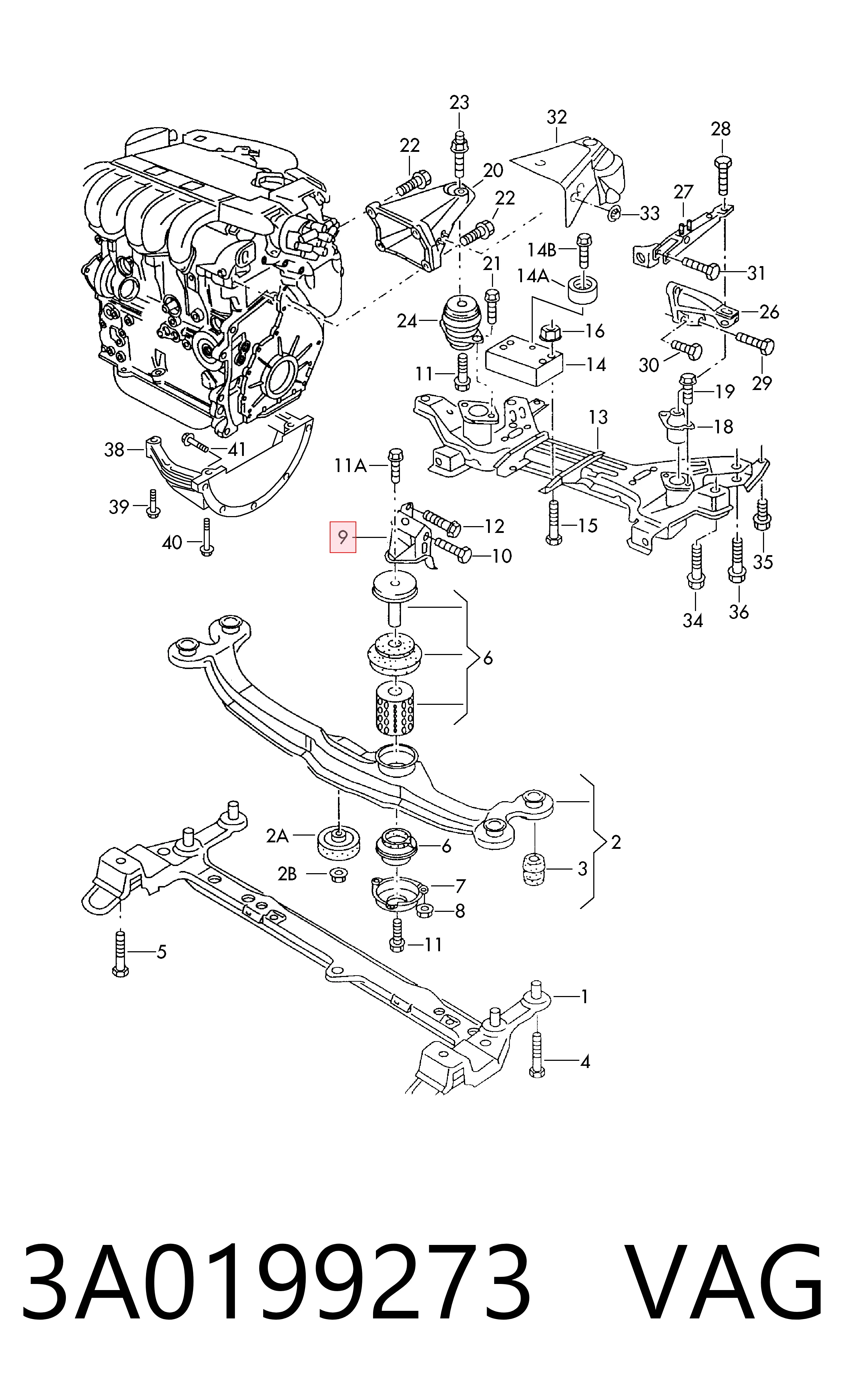 3A0199273 VAG