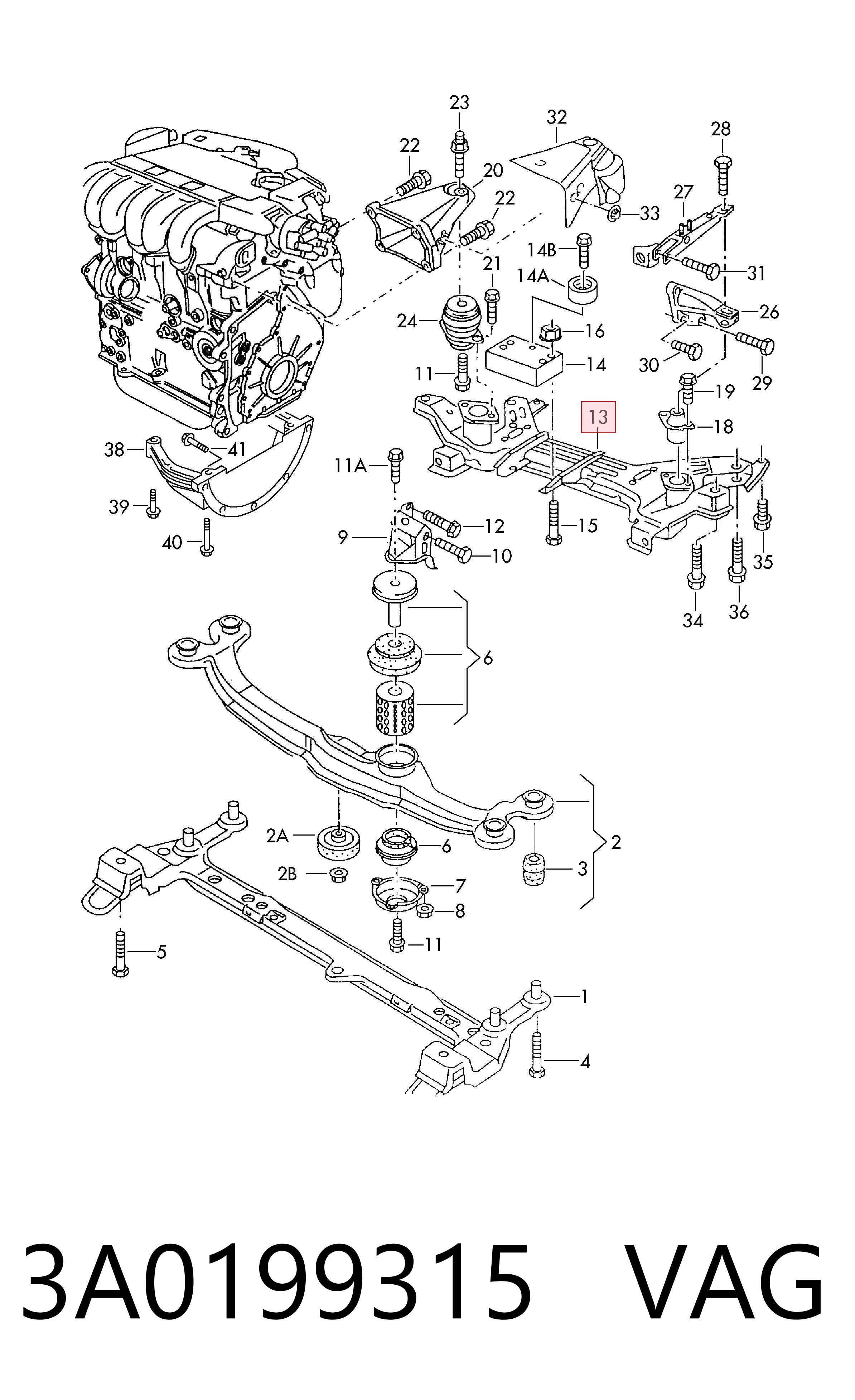 3A0199315 VAG