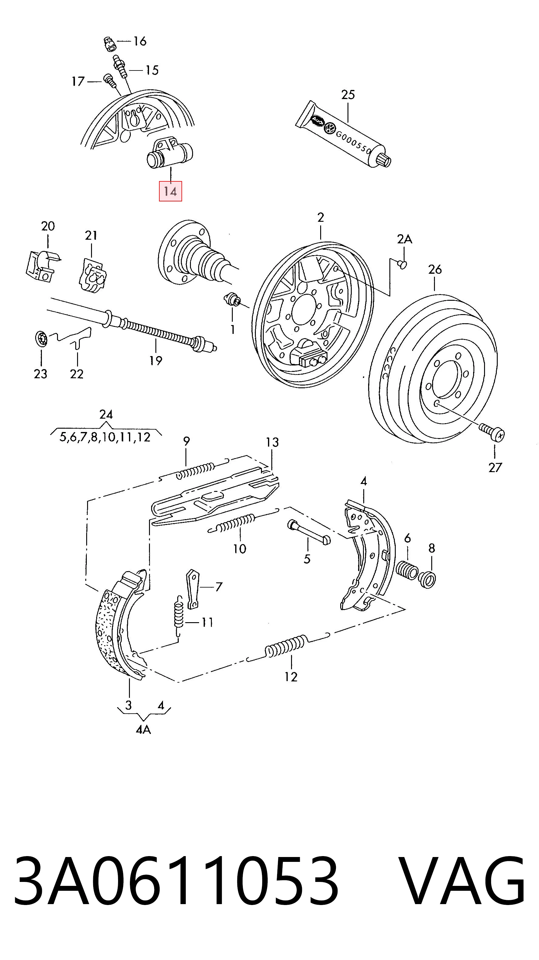 3A0611053 VAG