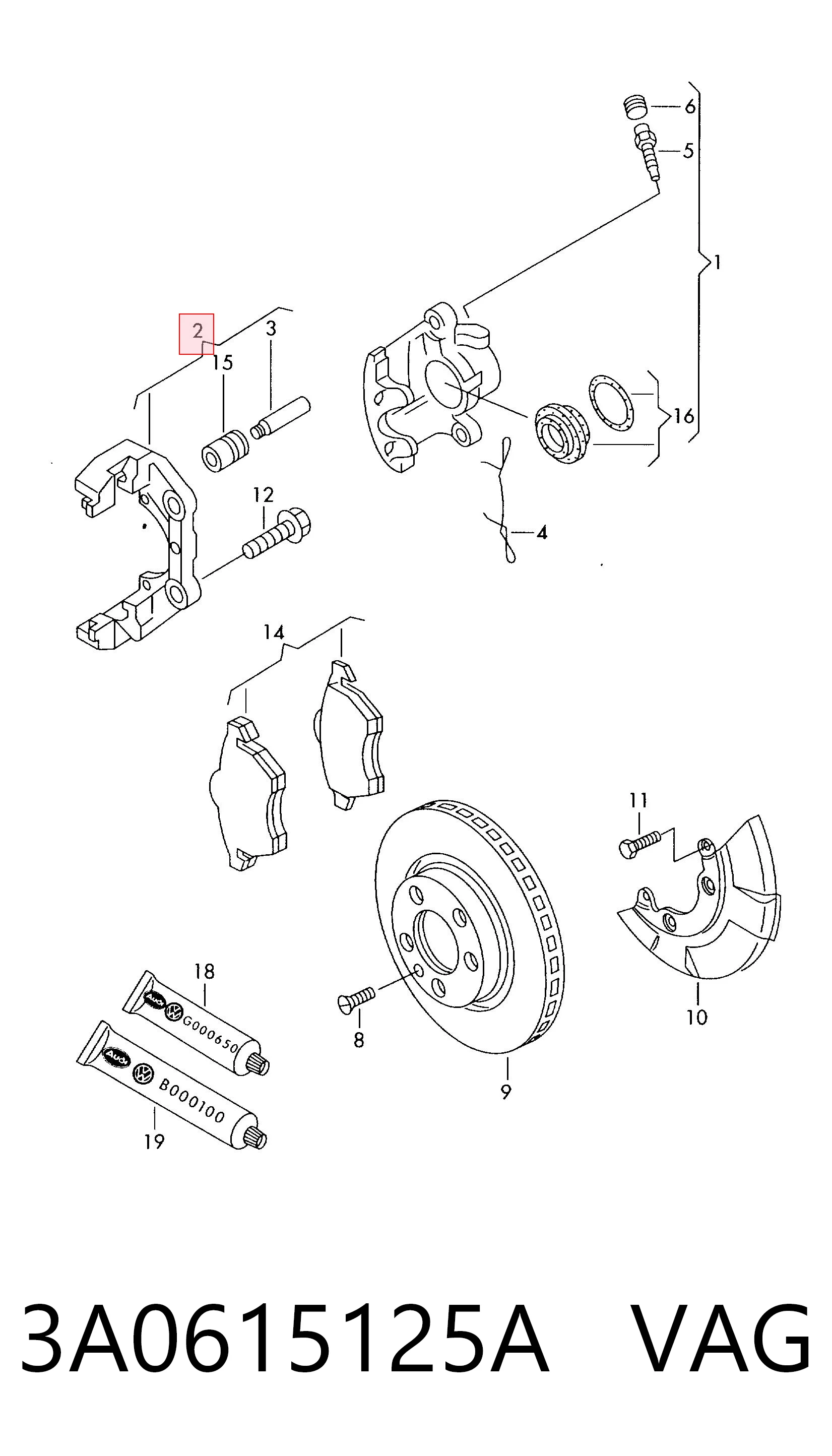 3A0615125A VAG