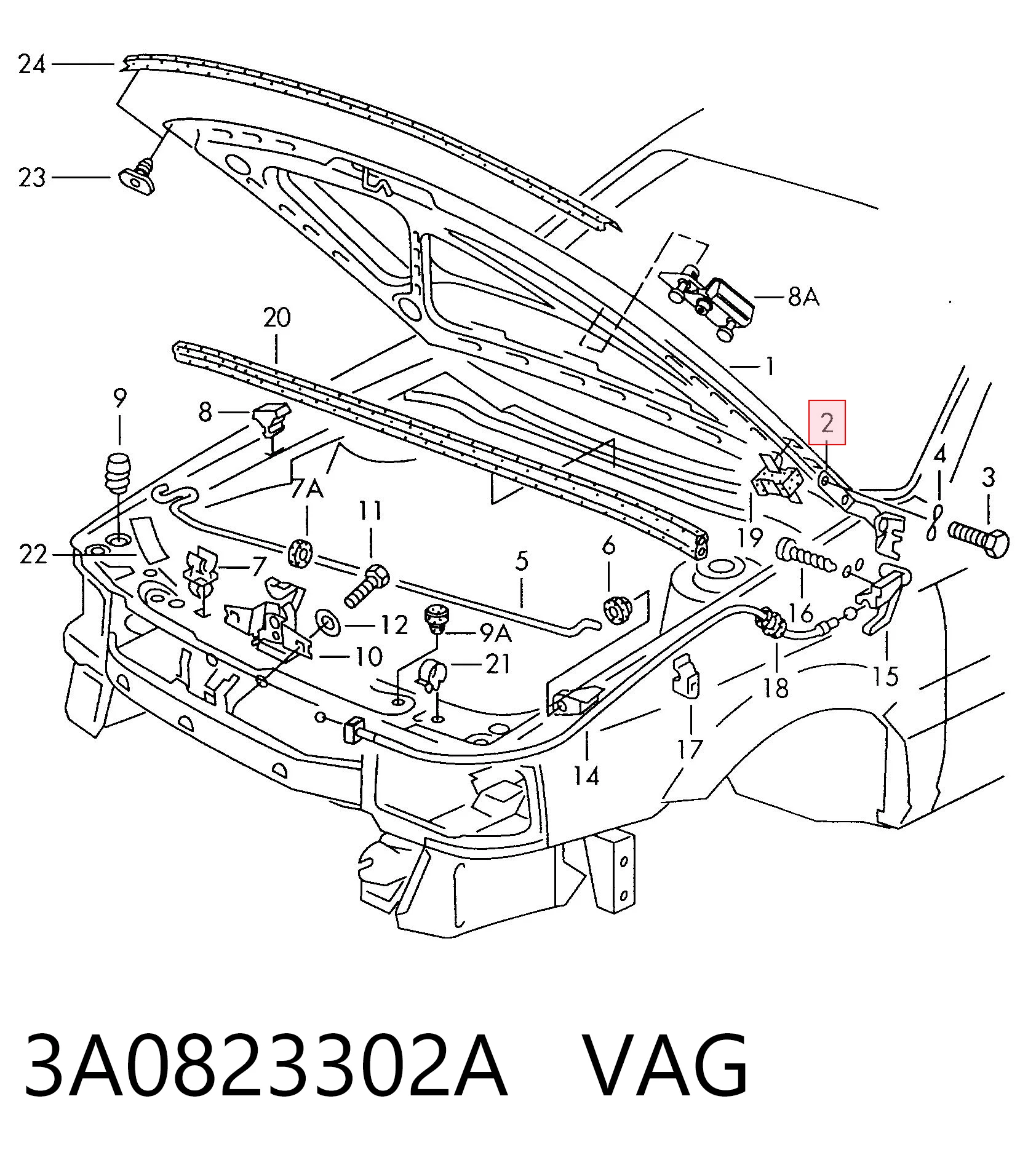 3A0823302A VAG