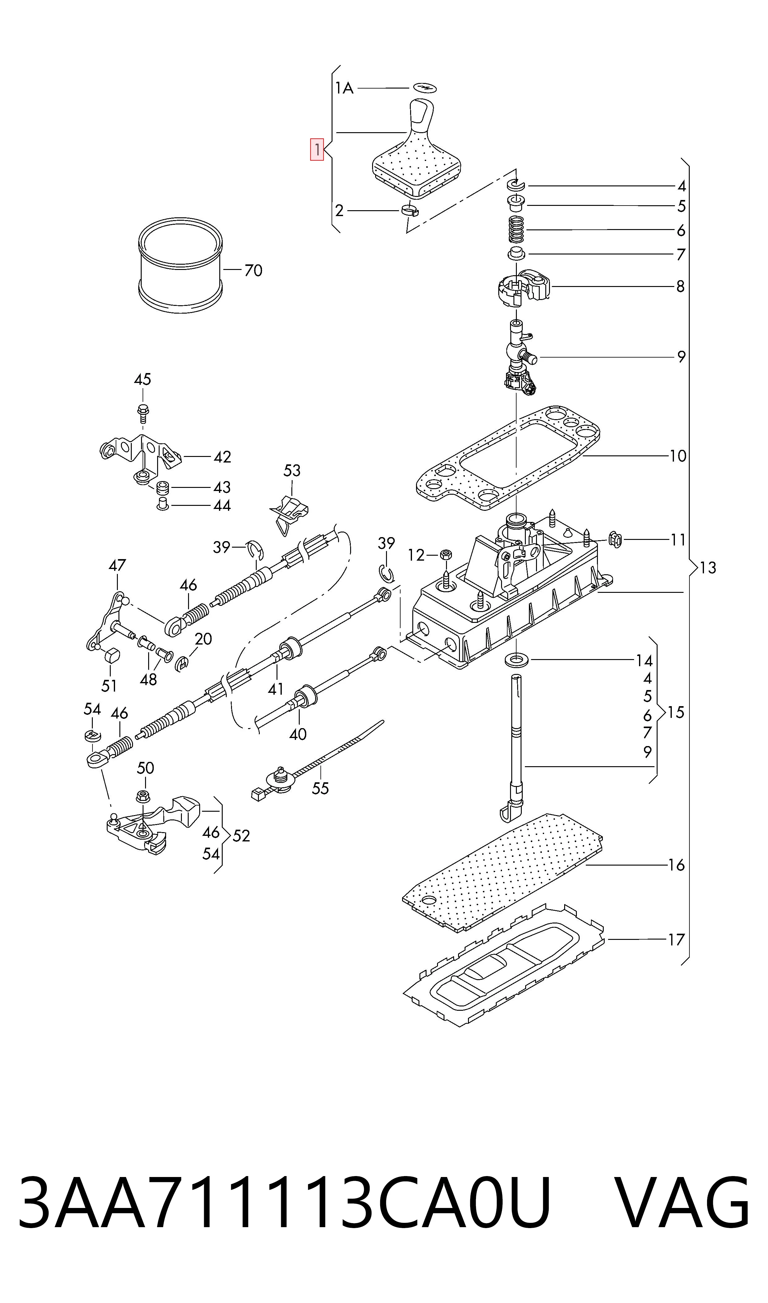 3AA711113CA0U VAG