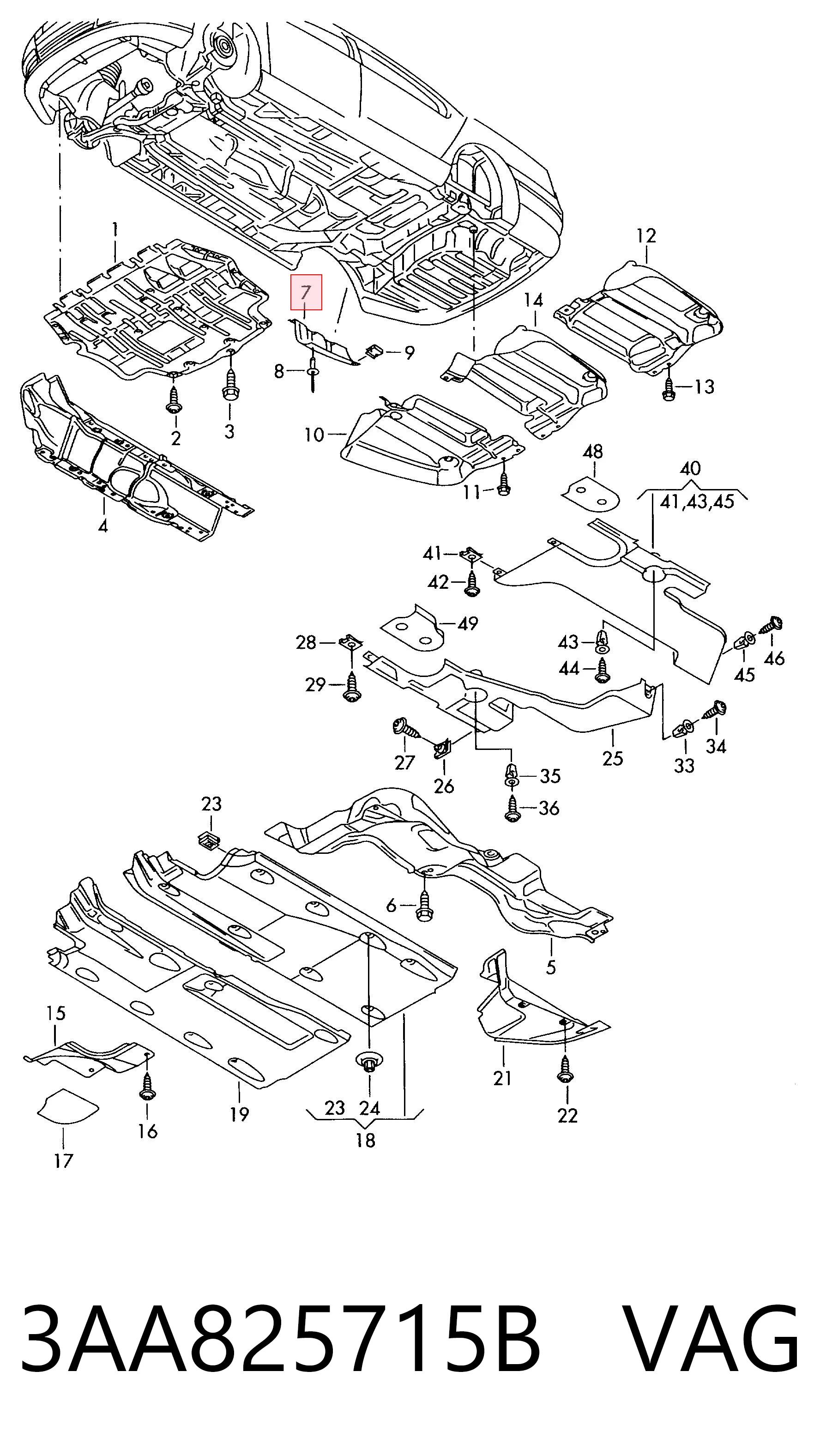 3AA825715B VAG