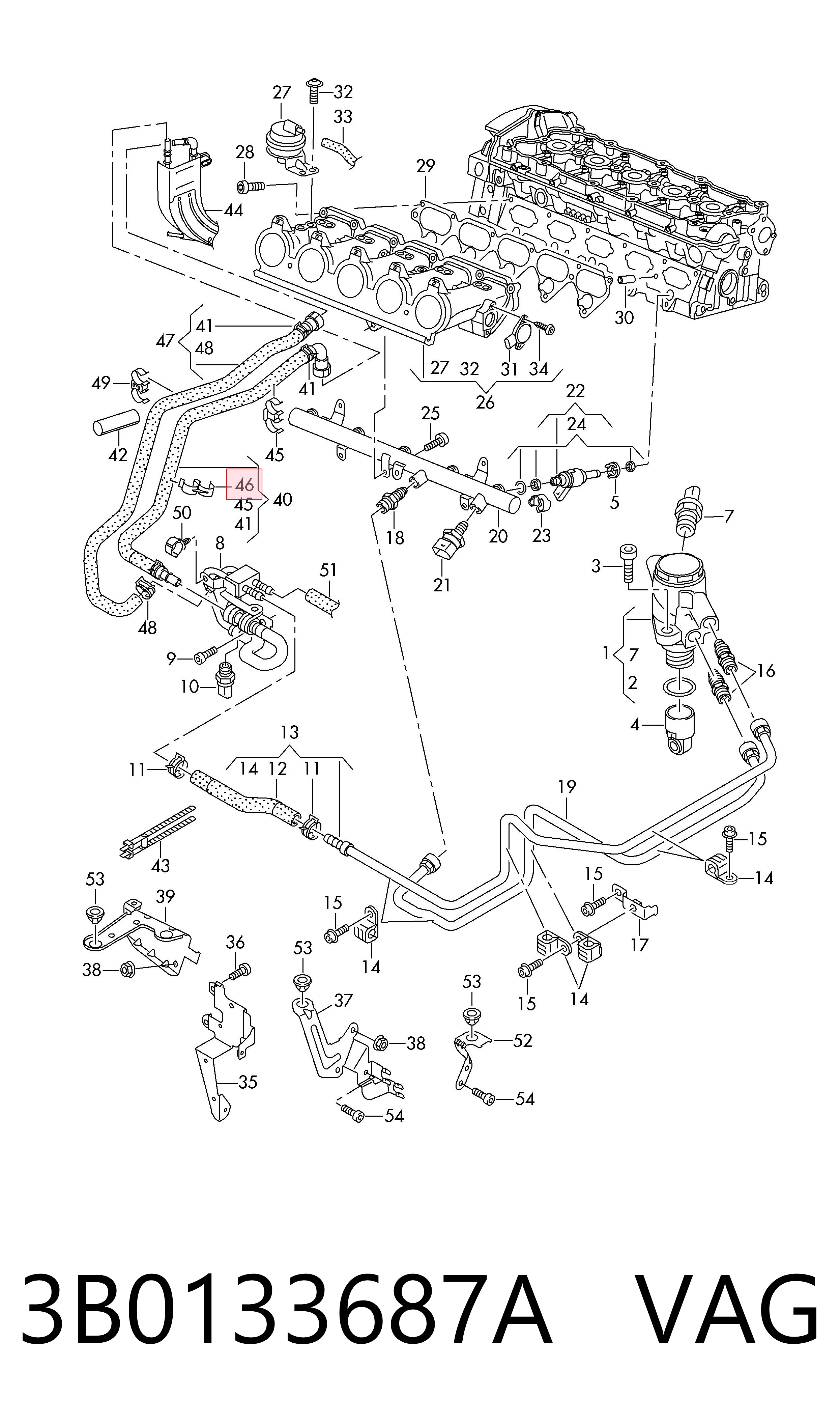 3B0133687A VAG