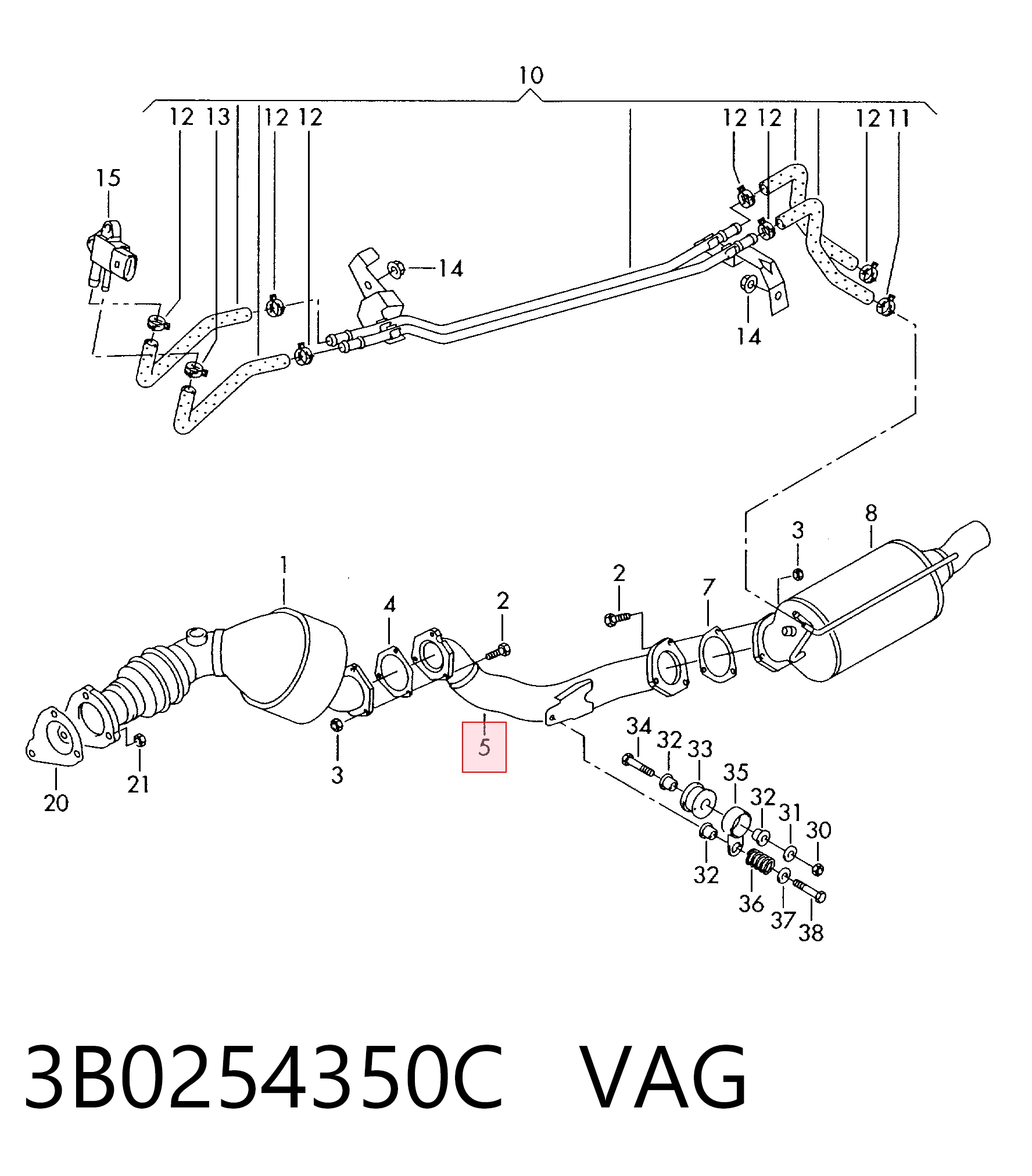 3B0254350C VAG