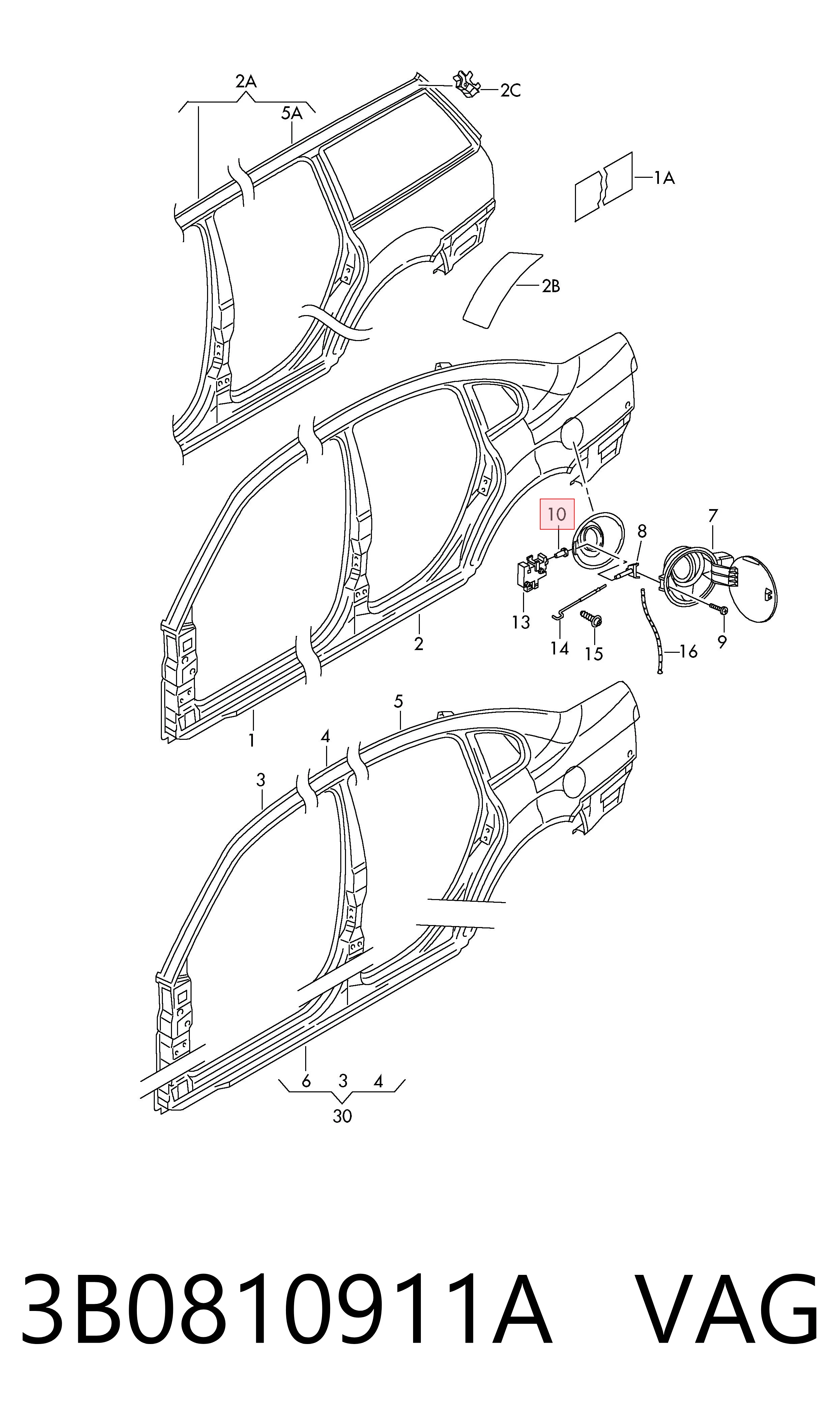 3B0810911A VAG 