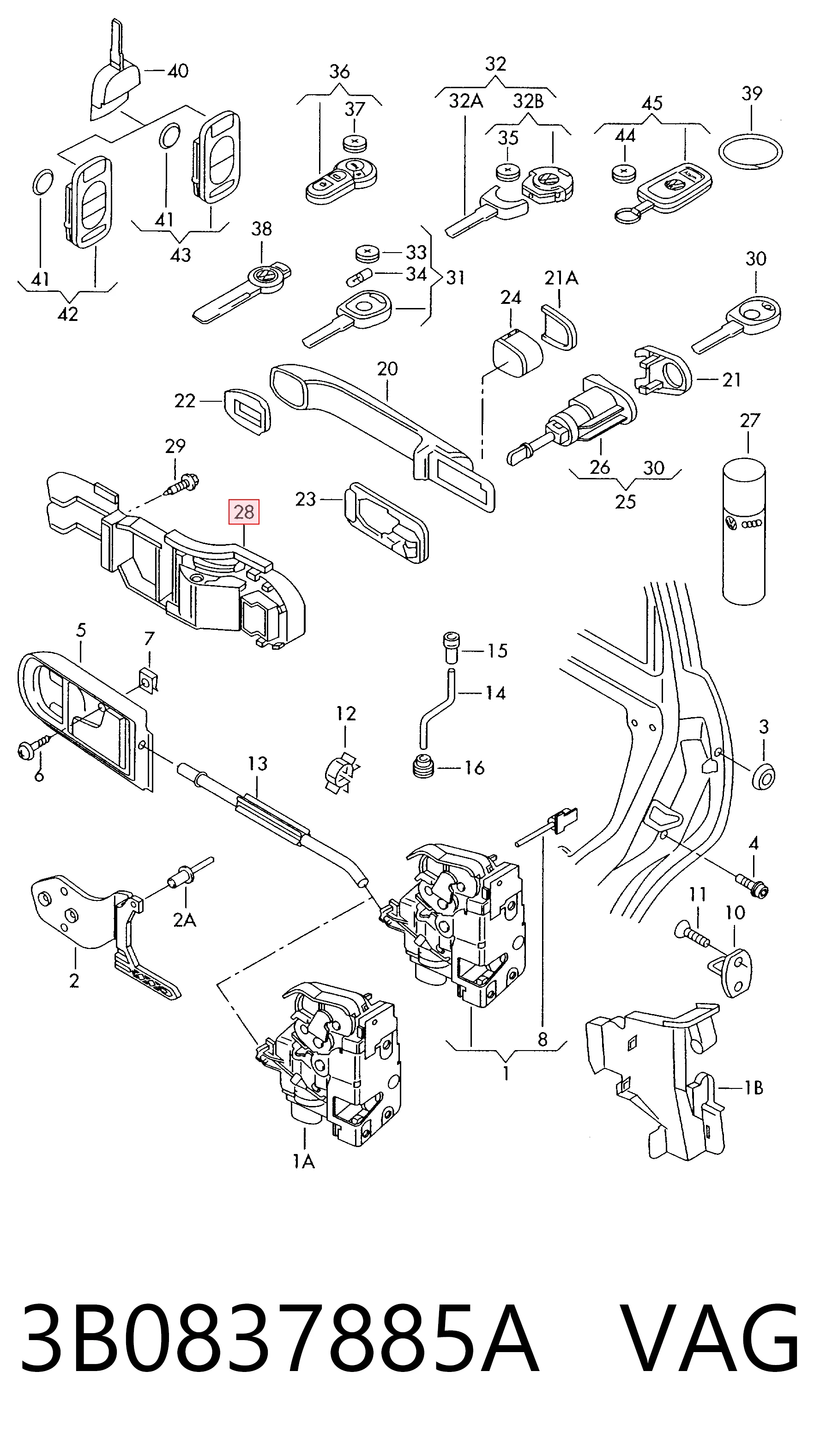 Comprar 9548Z61 Polcar Soporte de manija exterior de puerta delantera izquierda