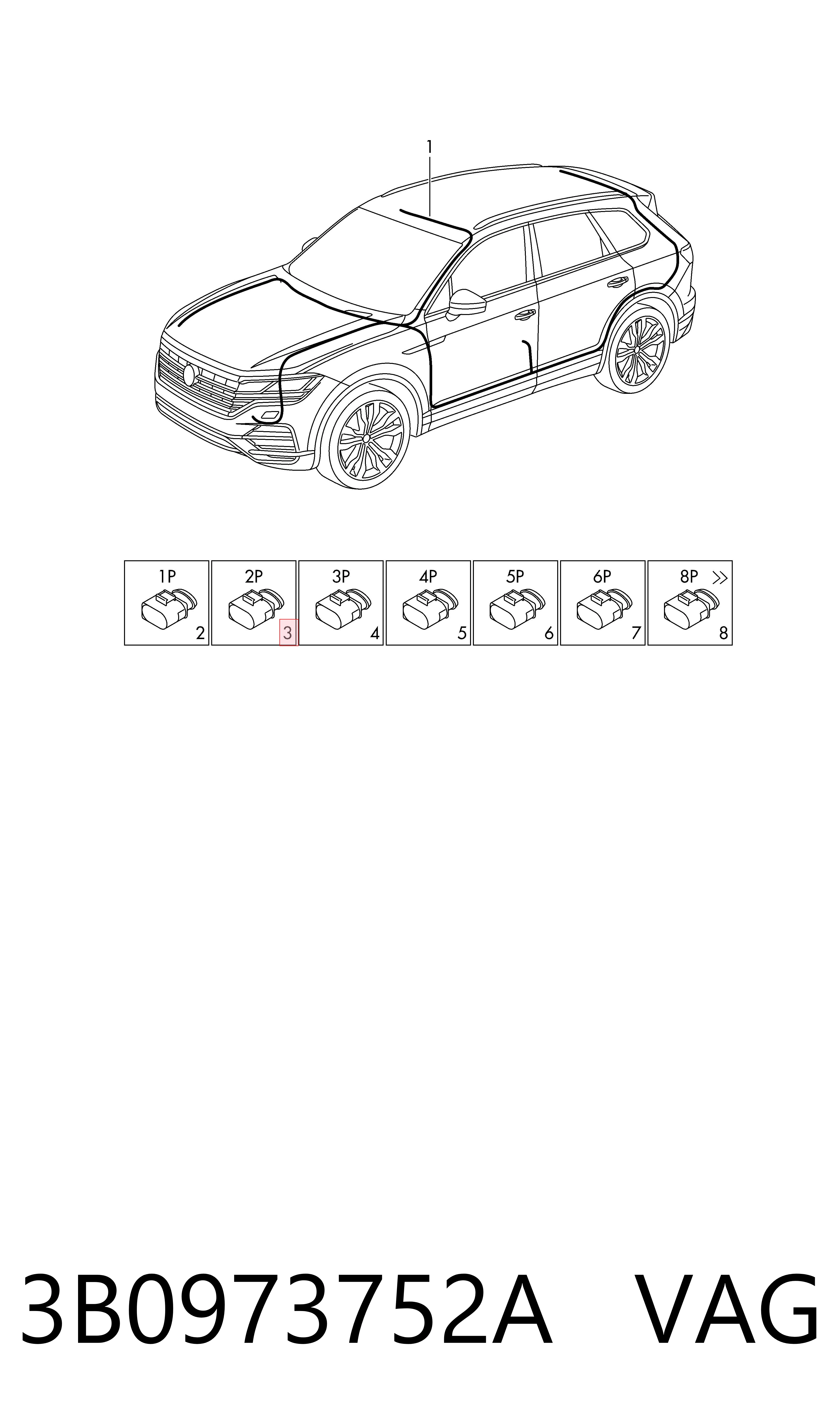  VAG 3B0973752A precio, desde 10,46 EUR