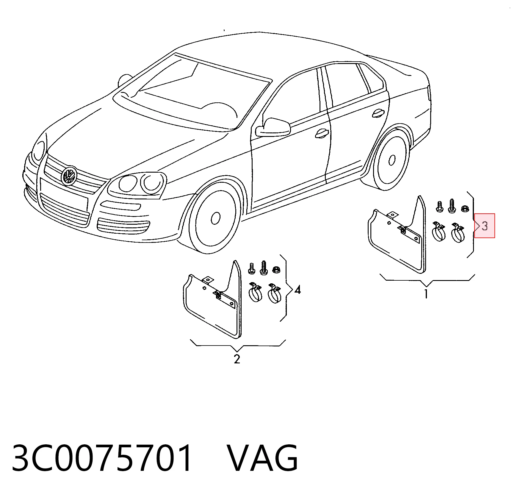 3C0075701 VAG