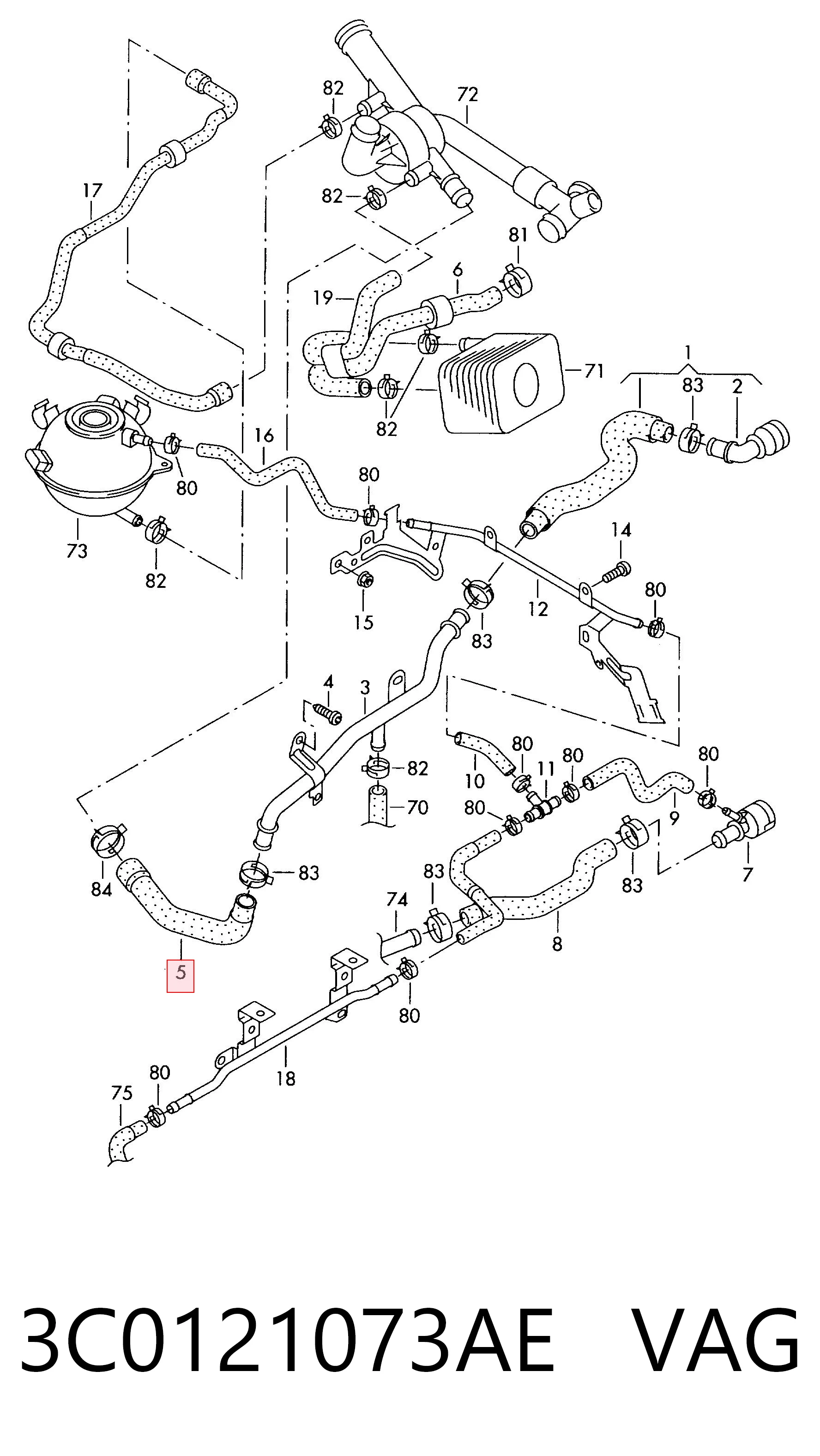 3C0121073AE VAG