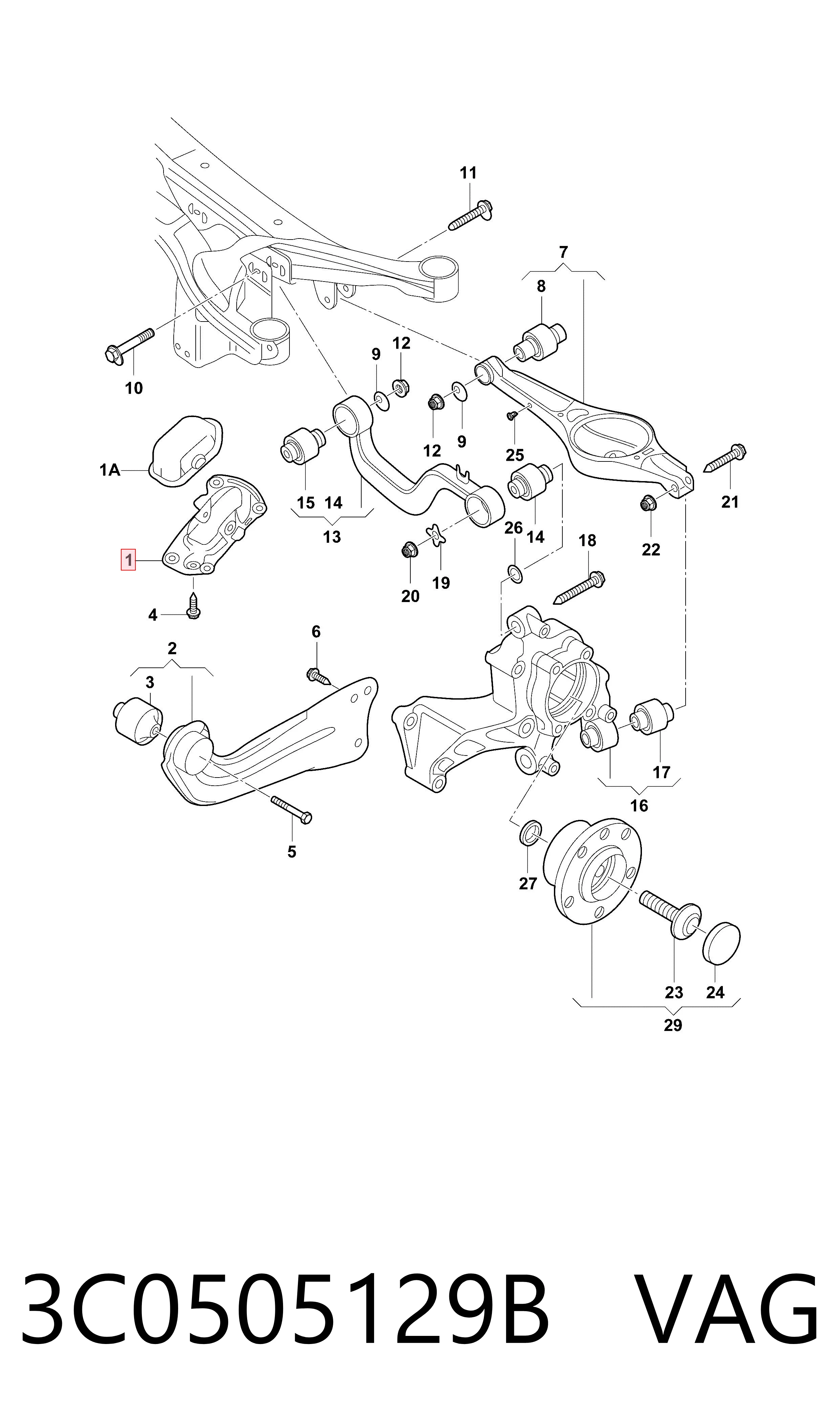 3C0505129B VAG