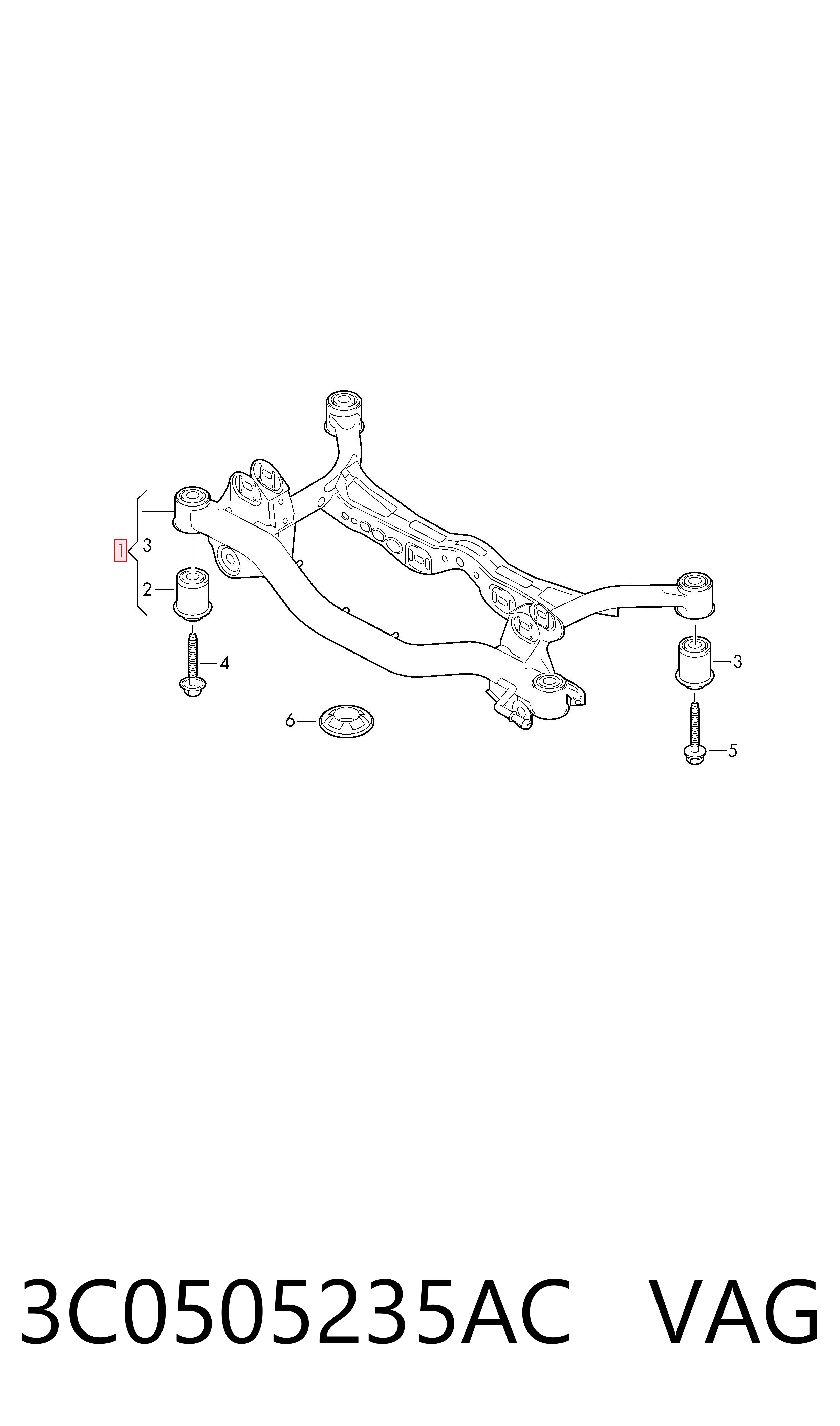3C0505235AC VAG