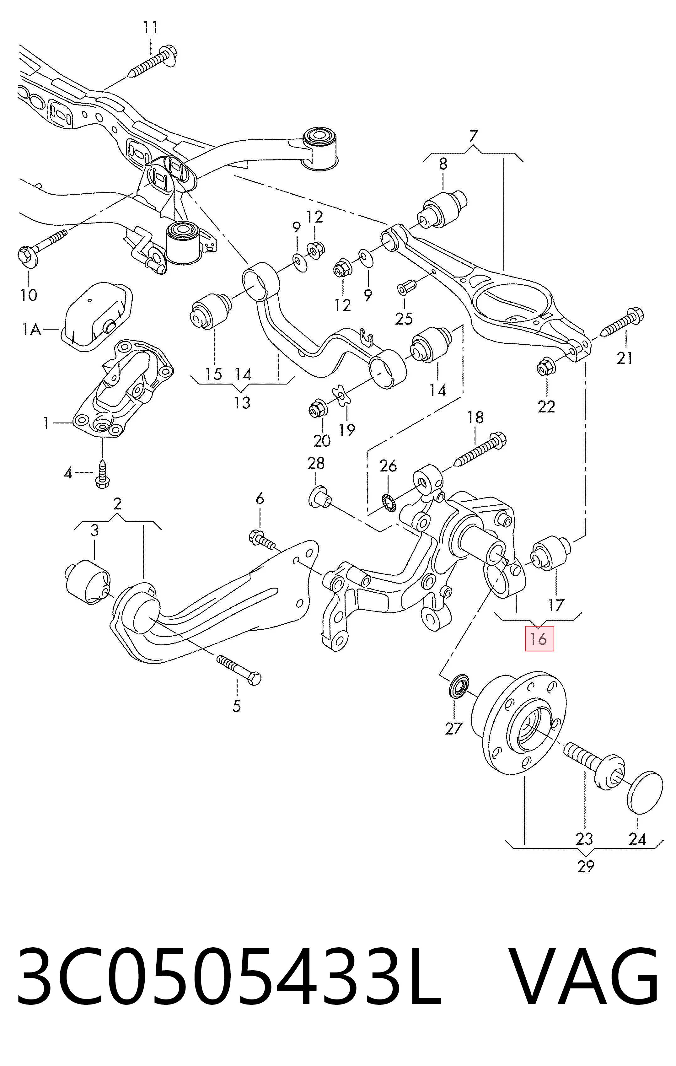 3C0505433L VAG