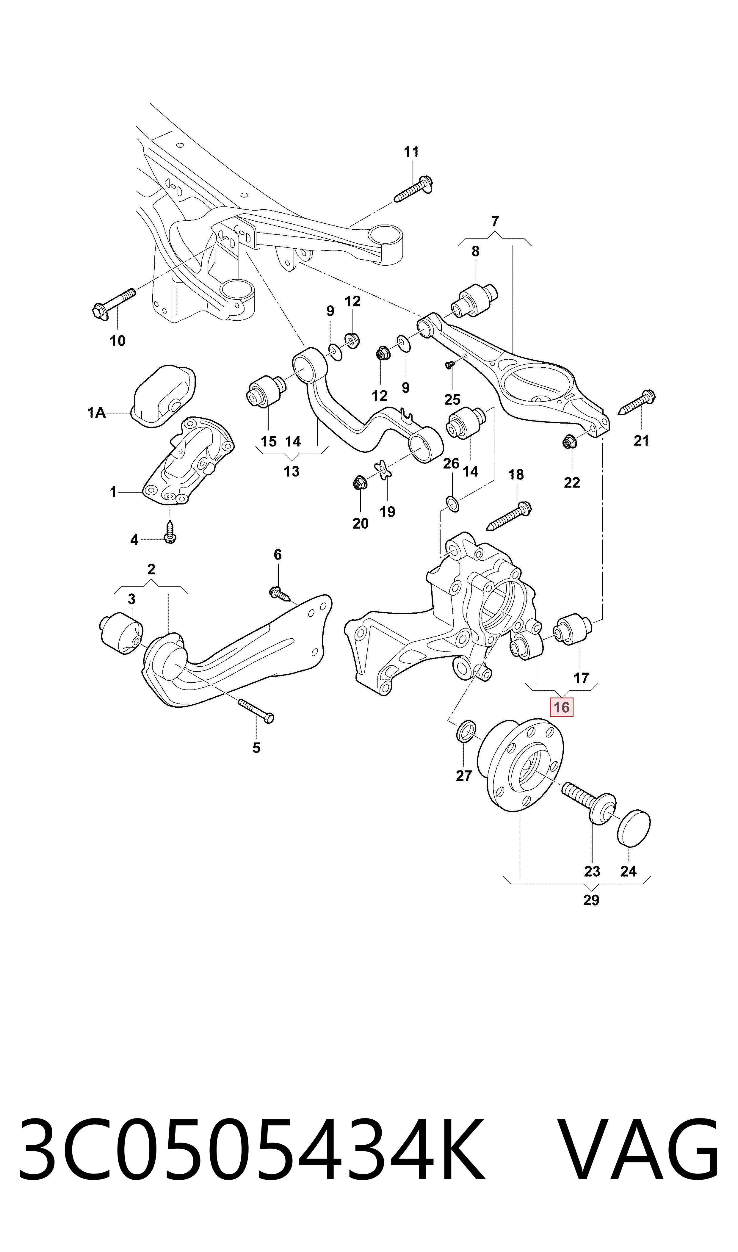 3C0505434K VAG