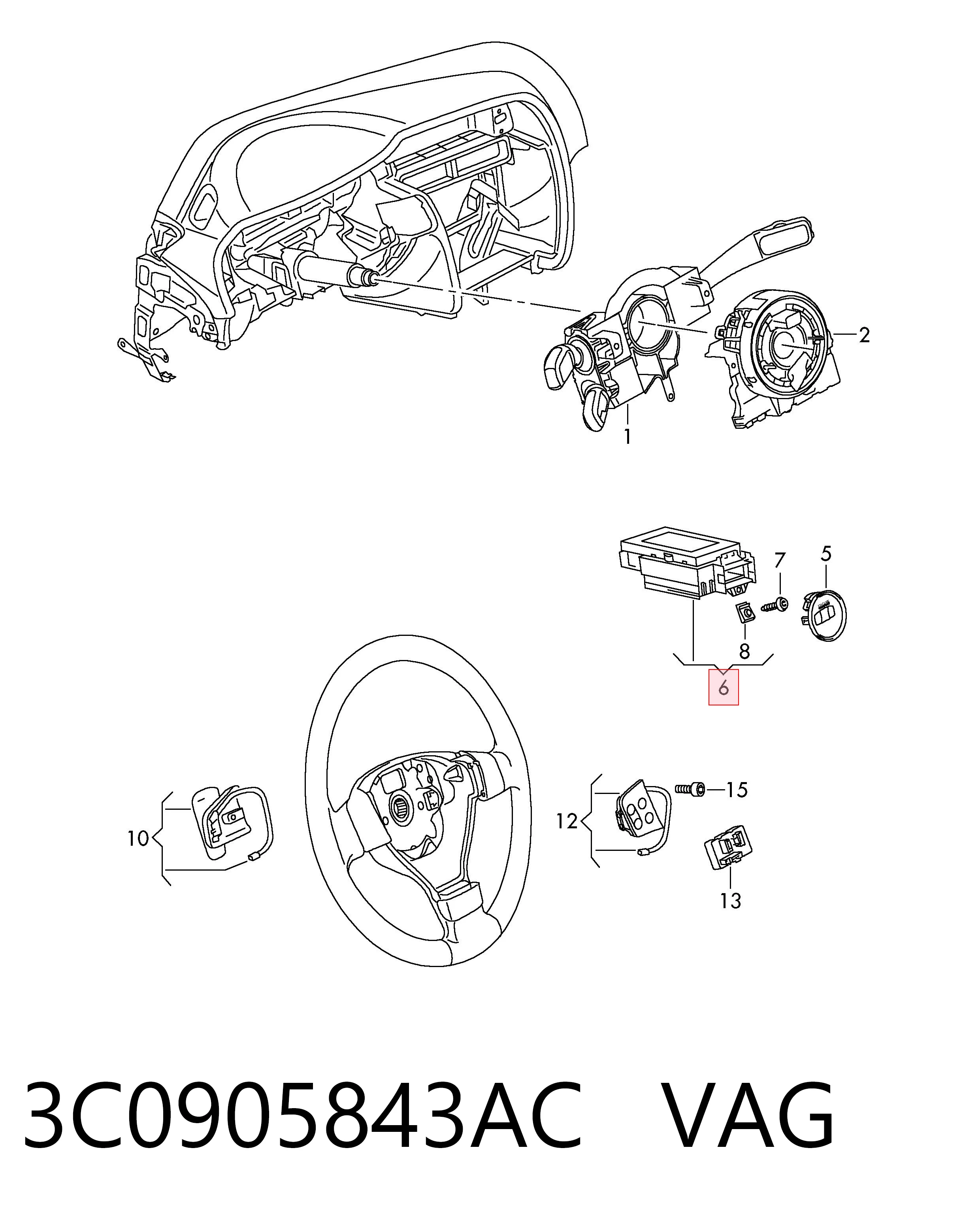 3C0905843AC VAG