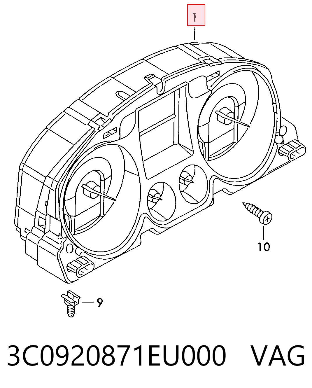 3C0920871EU000 VAG