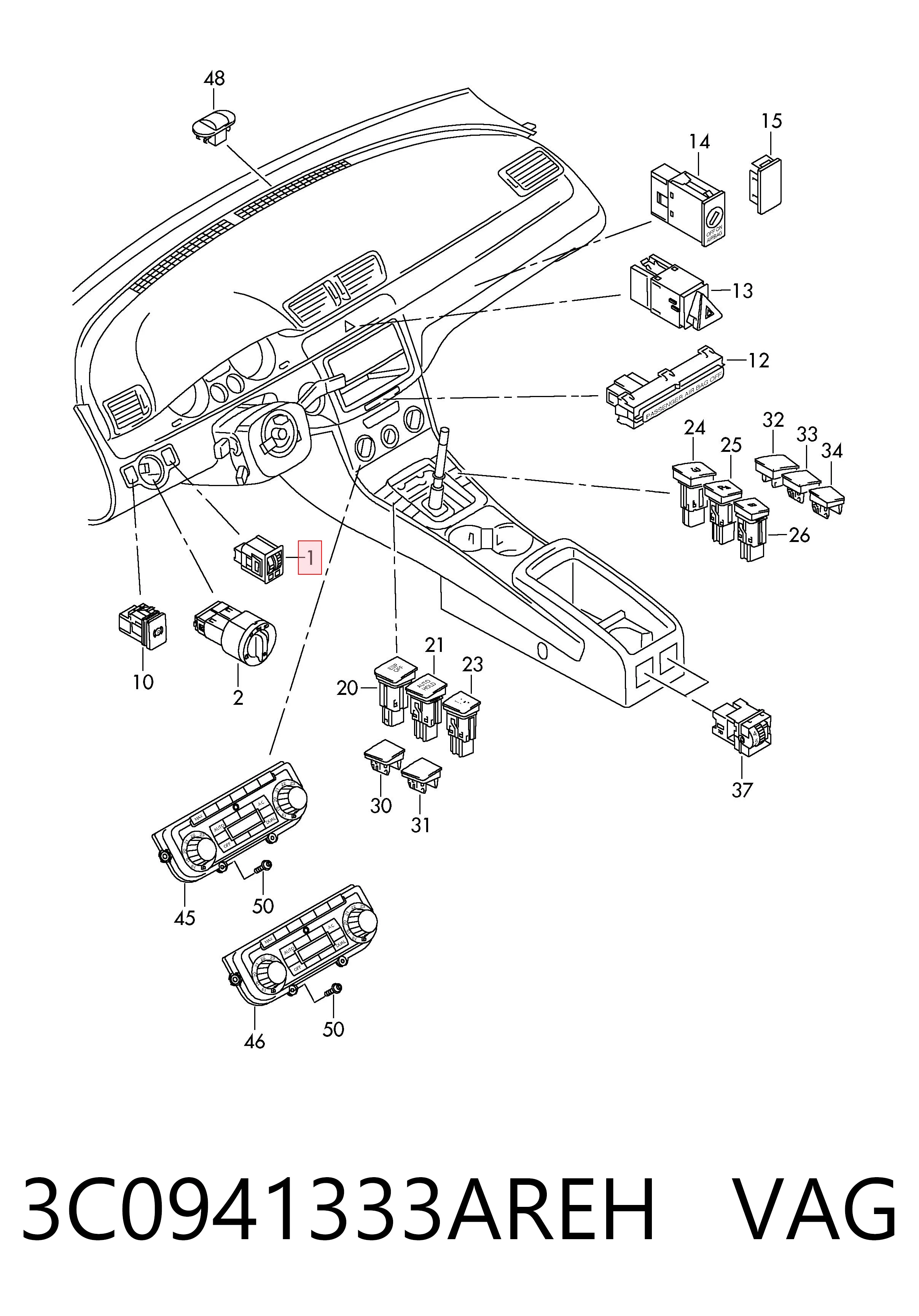 3C0941333AREH VAG