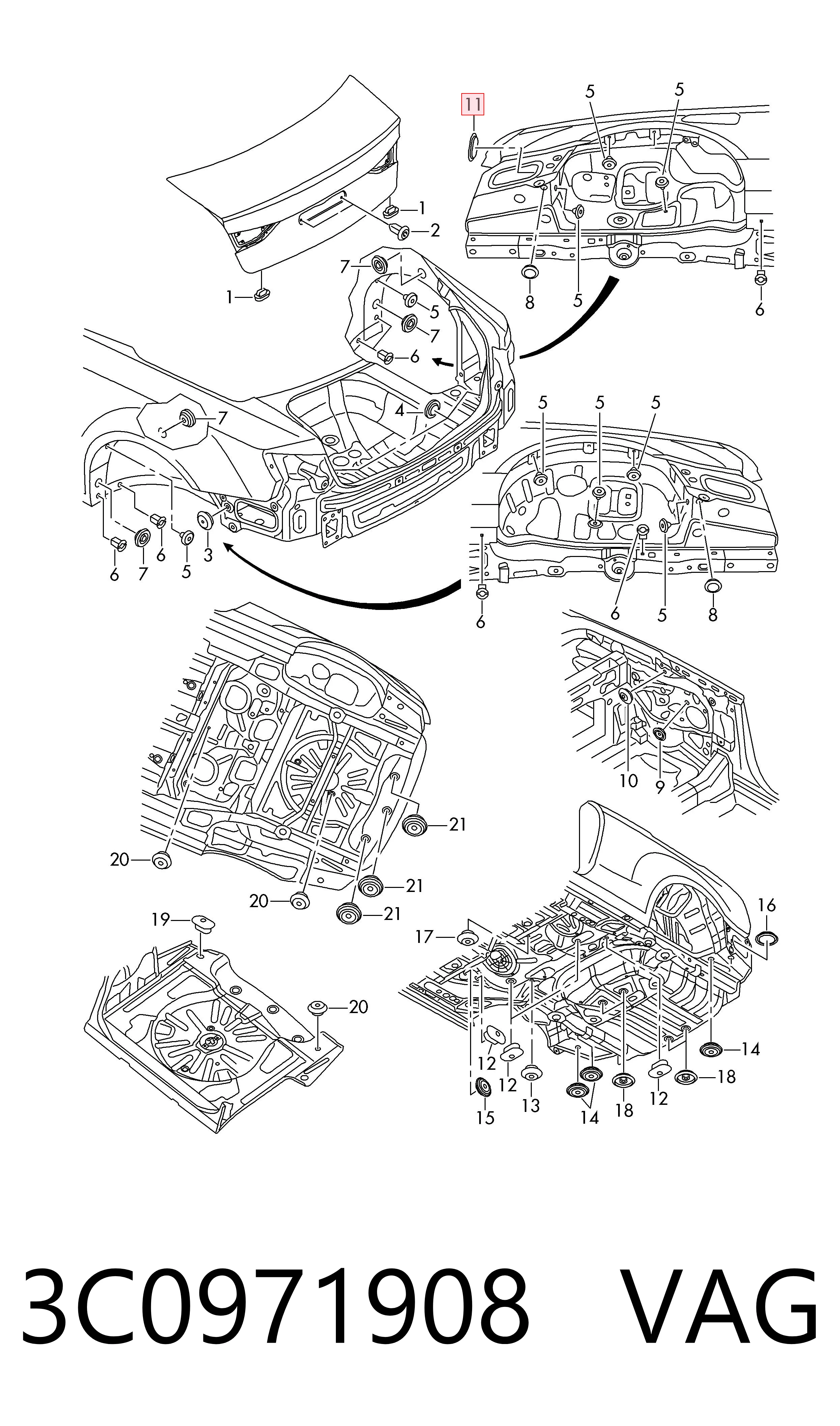 3C0971908 VAG 