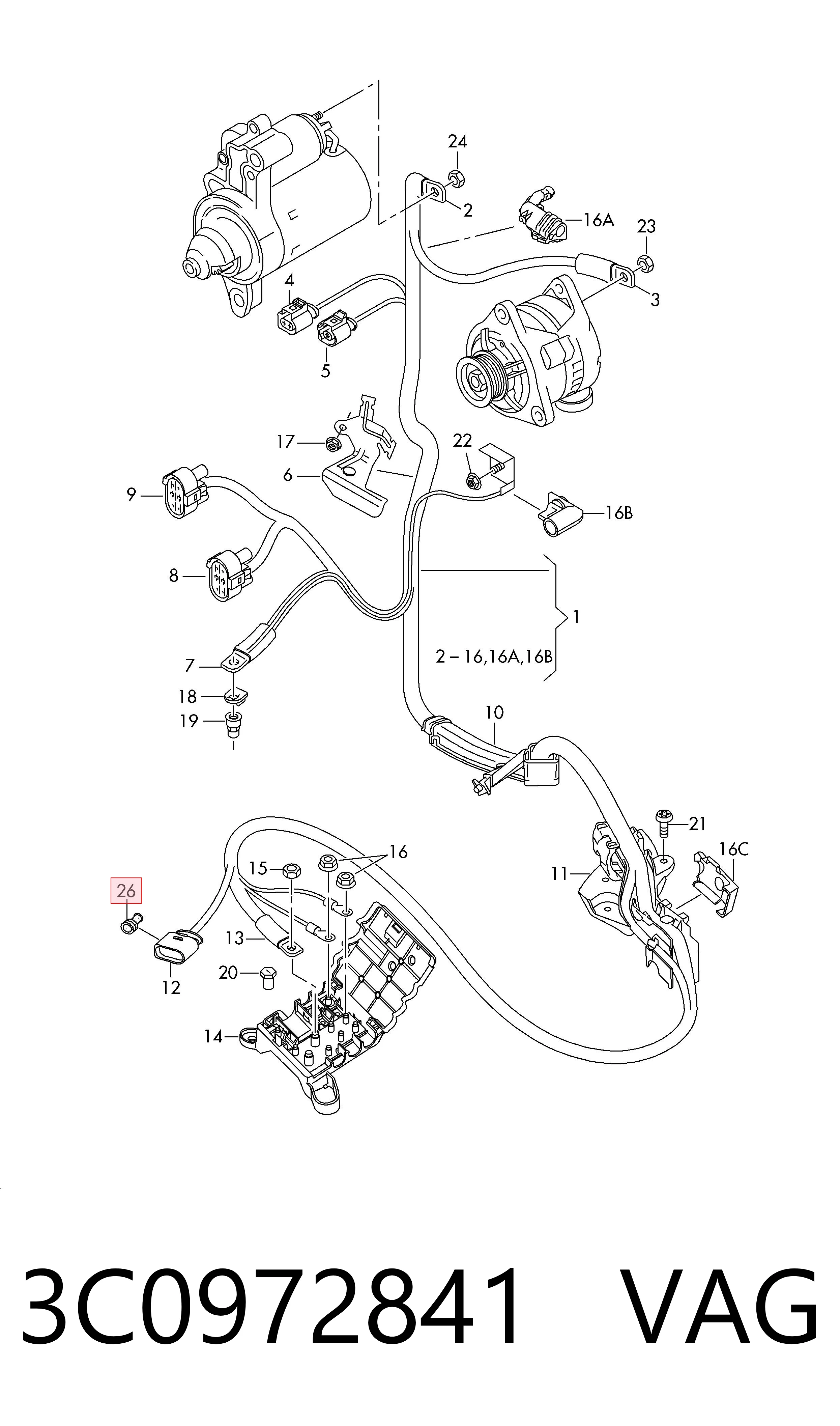 3C0972841 VAG 