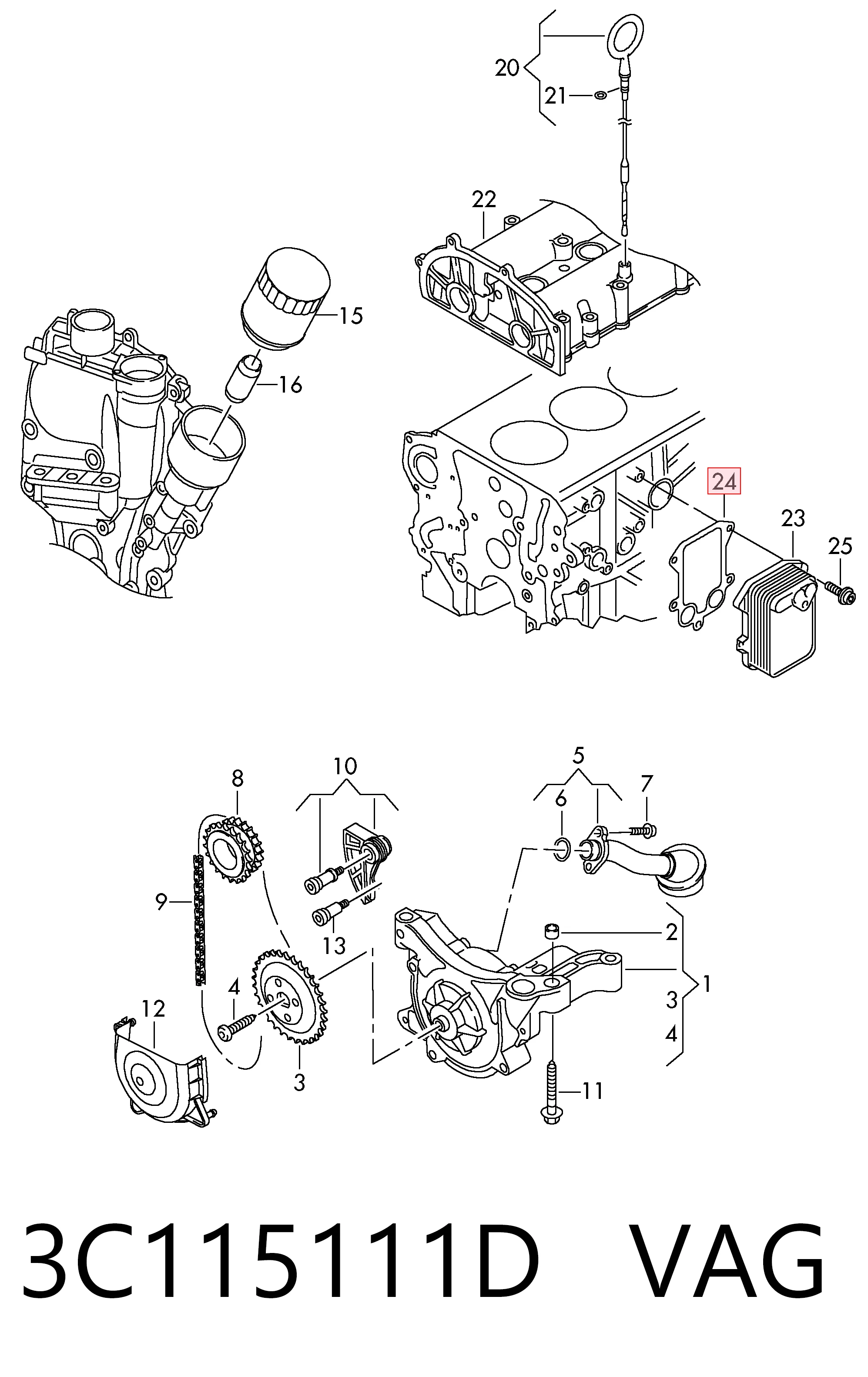 3C115111D VAG